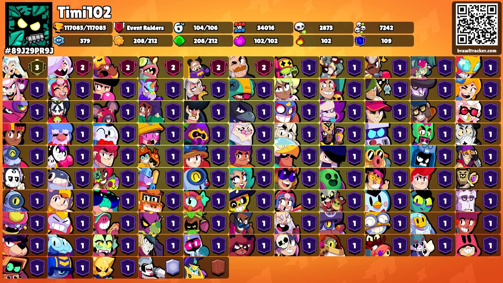 Timi102's Ranks