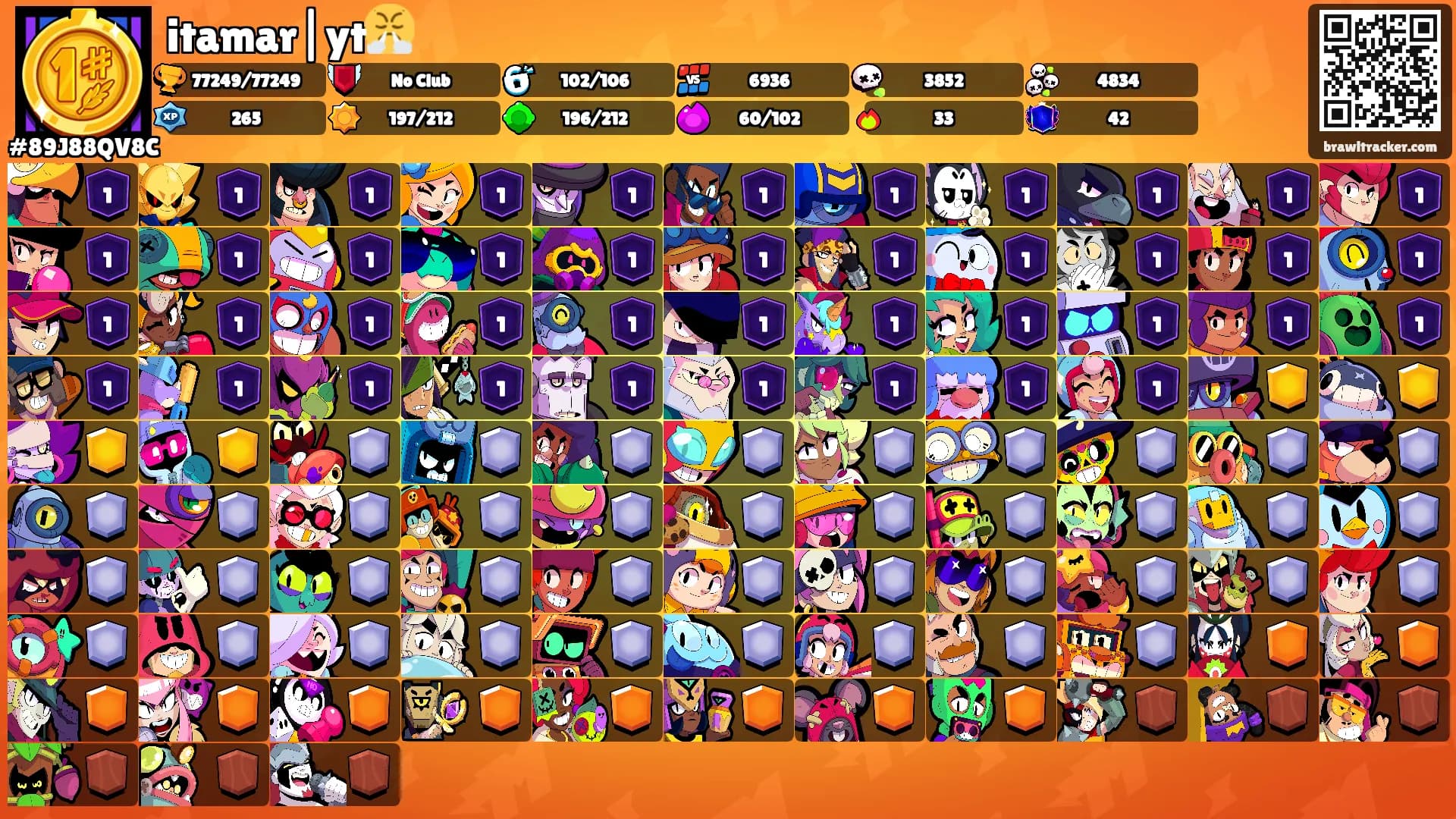 itamar|yt😤's Ranks