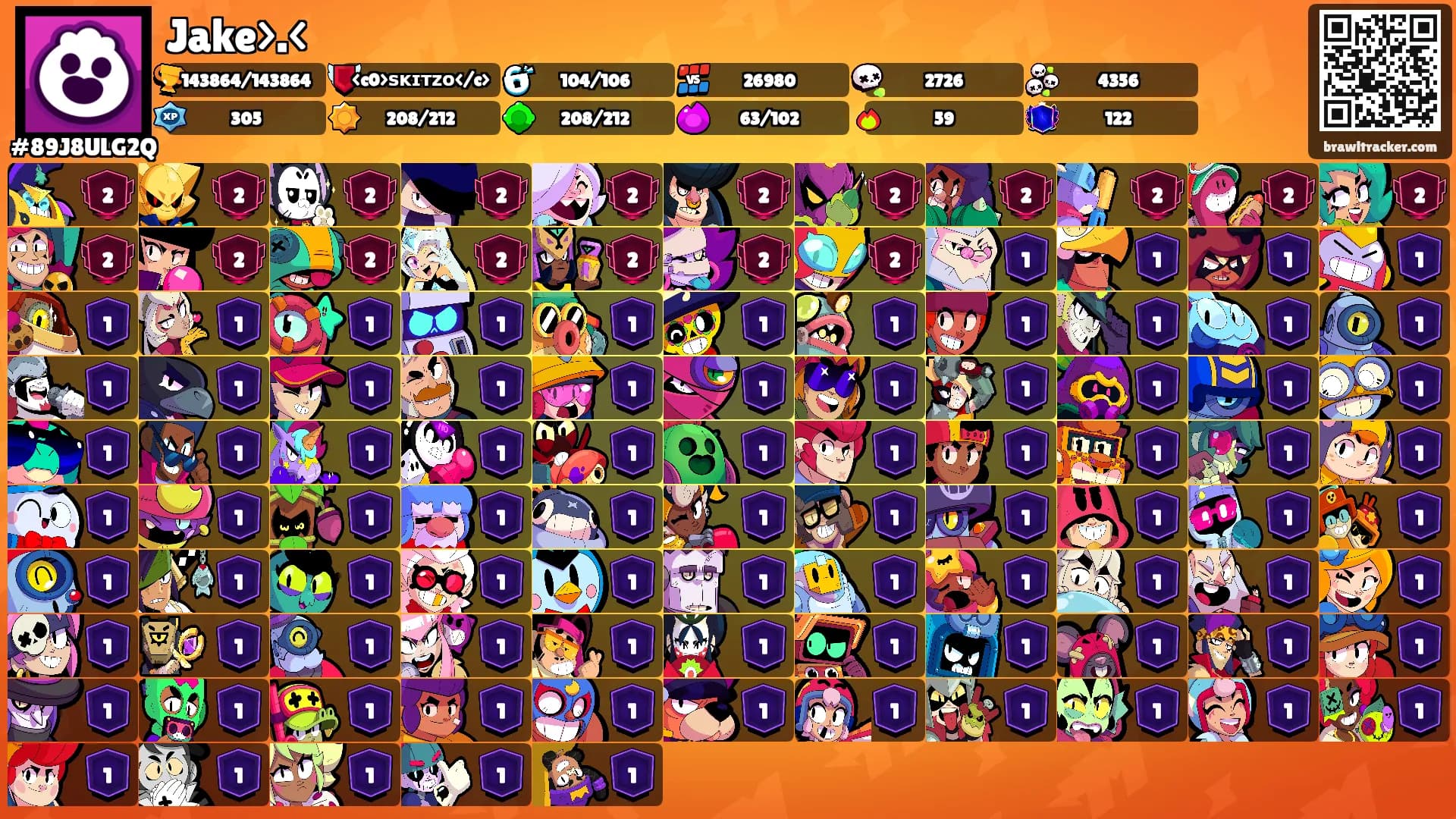 Jake>.<'s Ranks