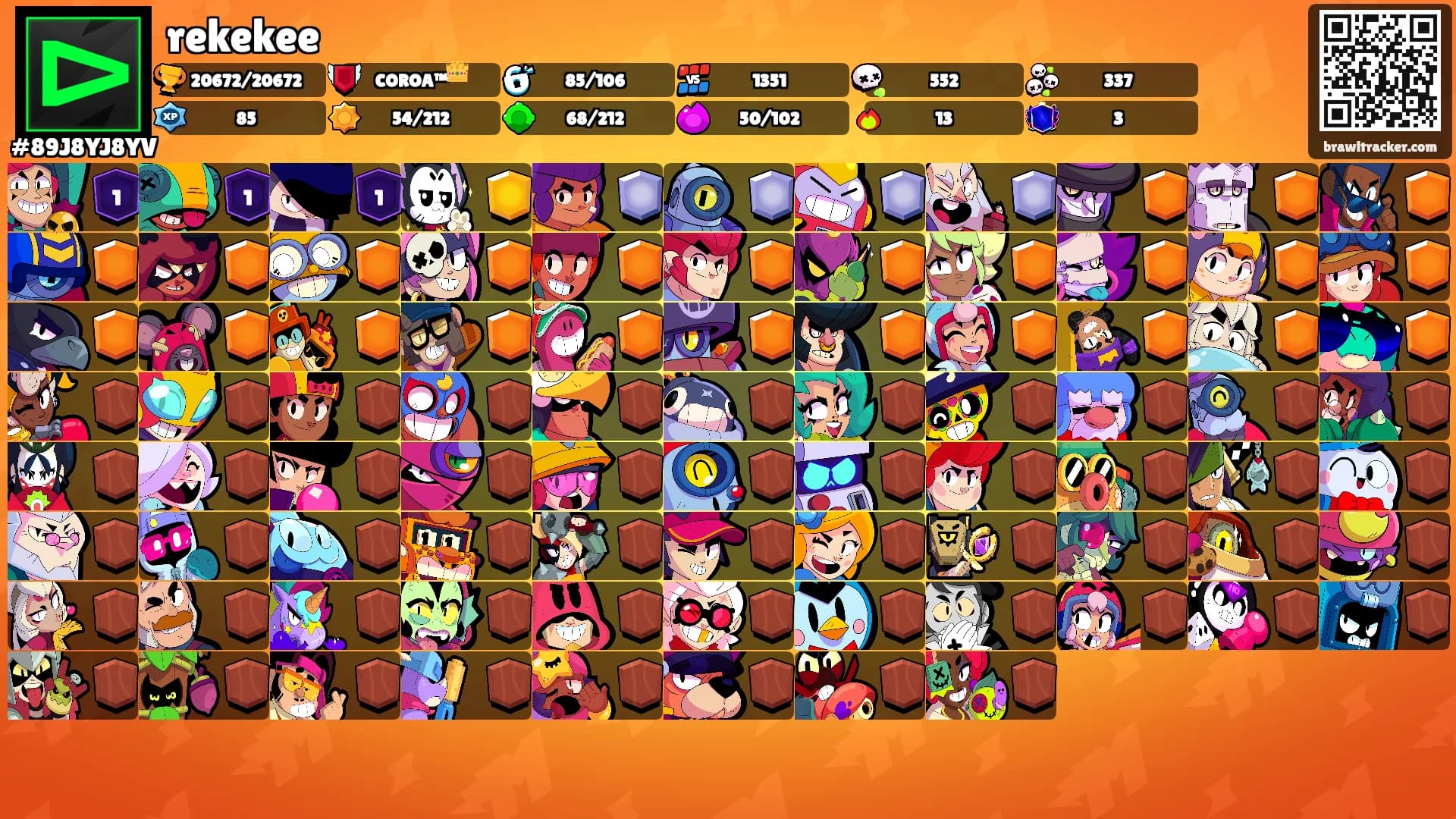 rekekee's Ranks