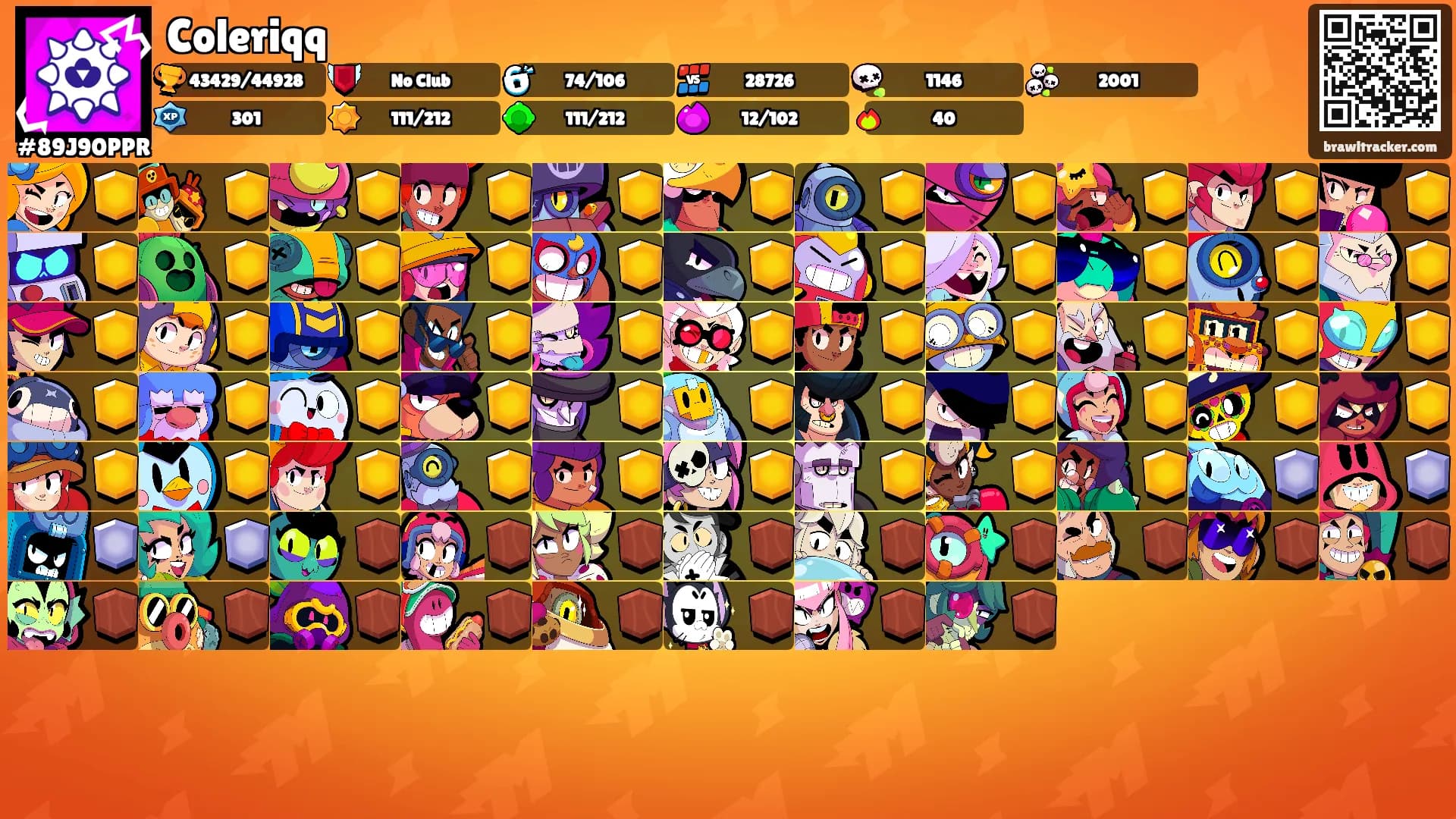 Coleriqq's Ranks