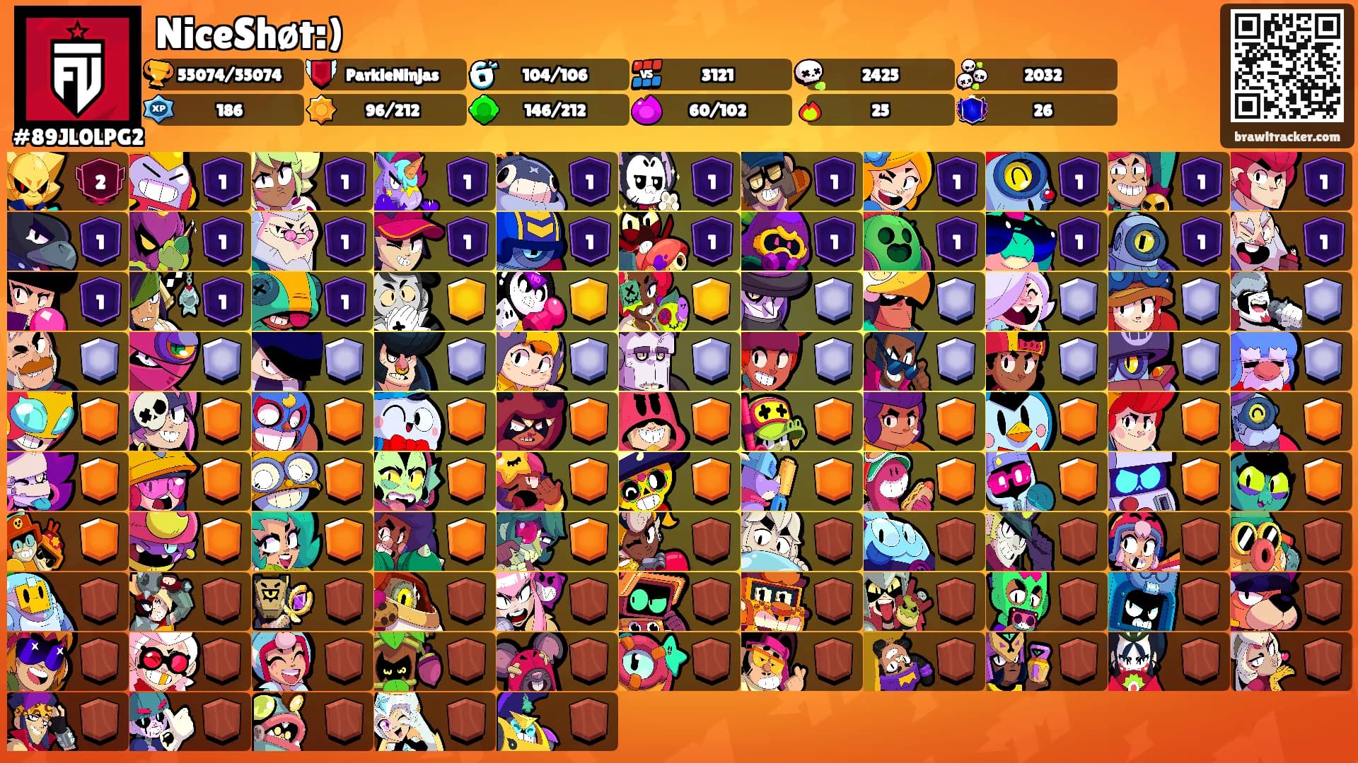 NiceShøt:)'s Ranks