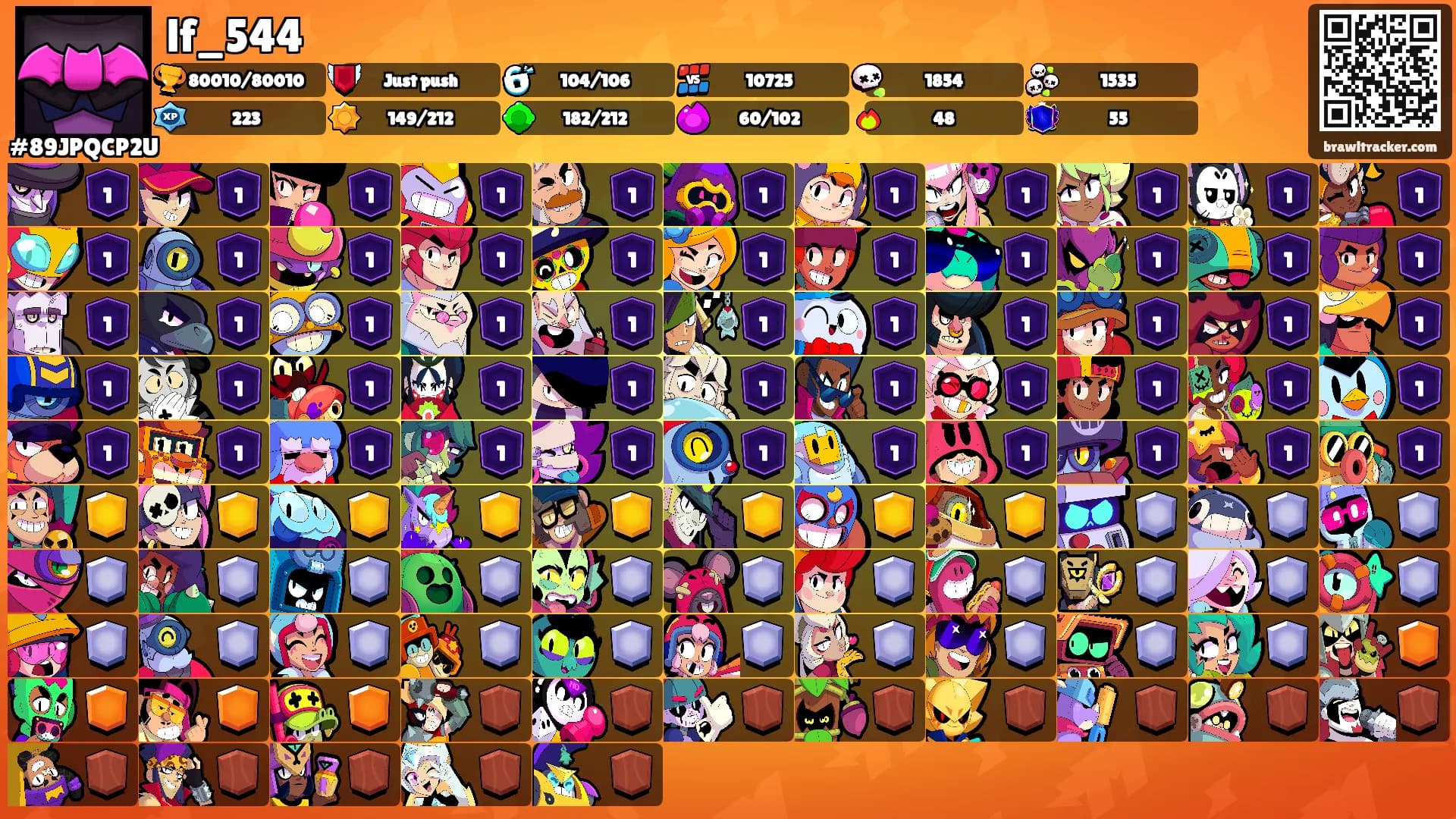 lf_544's Ranks