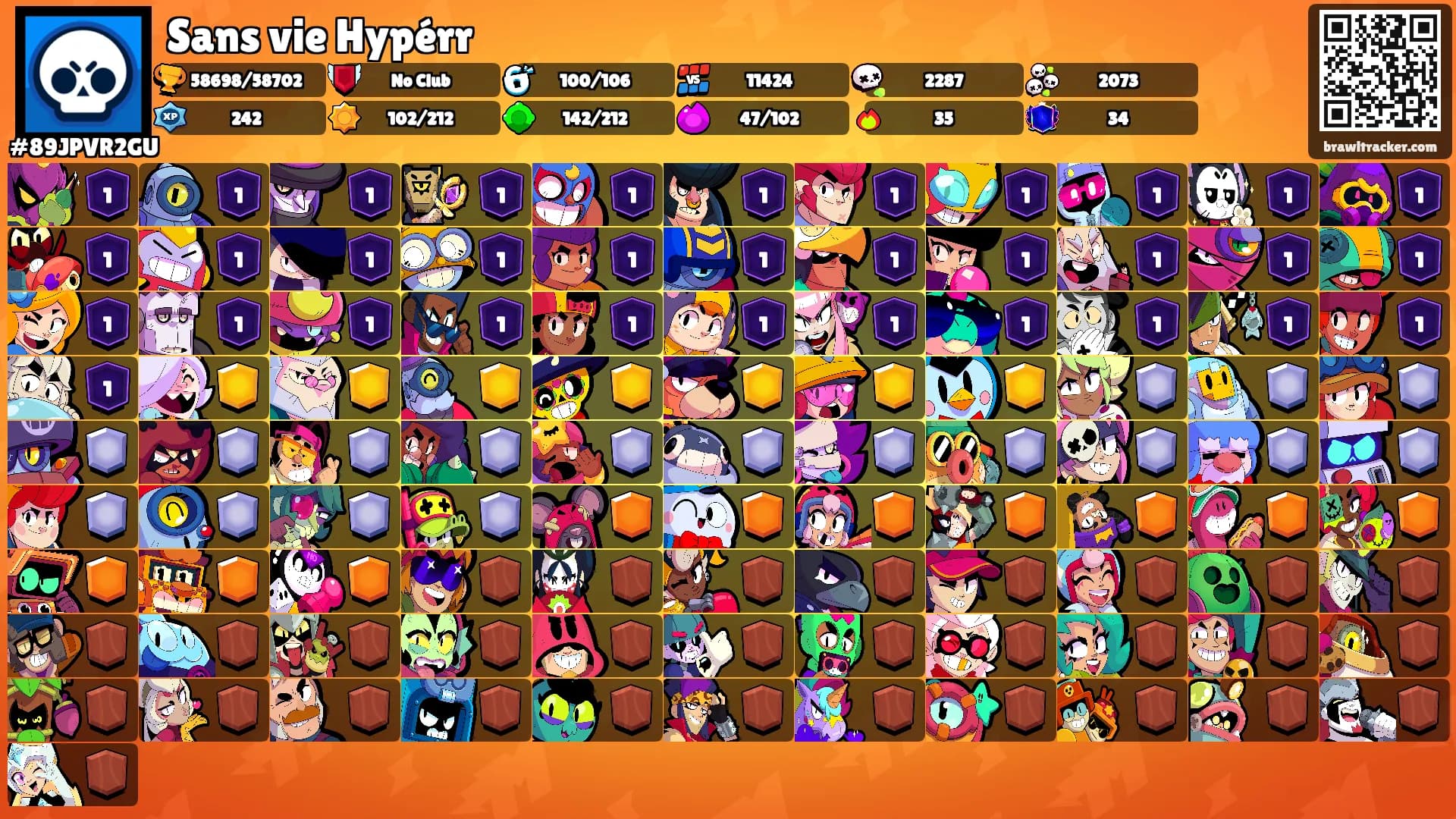 Sans vie Hypérr's Ranks