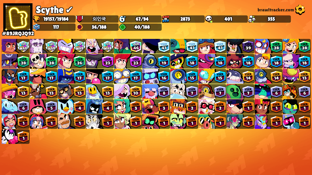 Scythe ✔'s Ranks