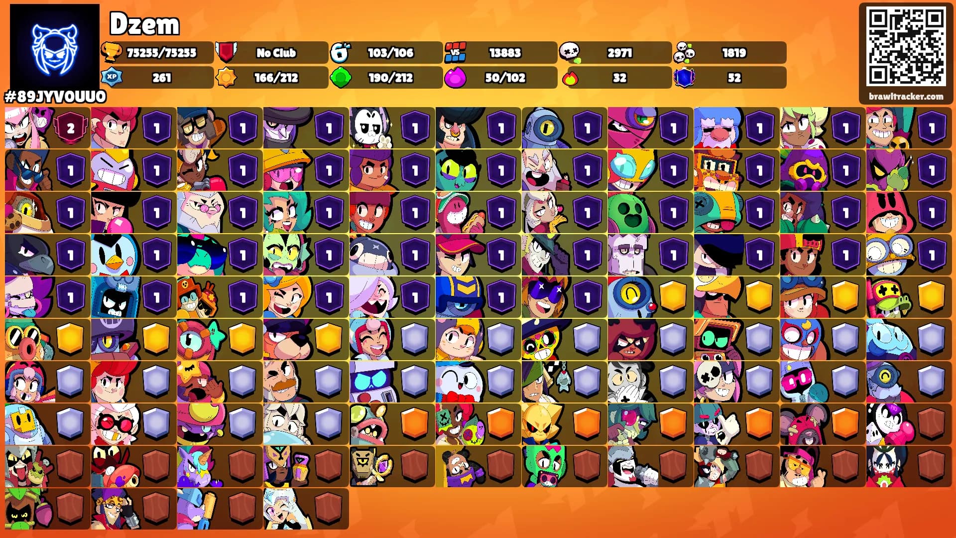 Dzem's Ranks