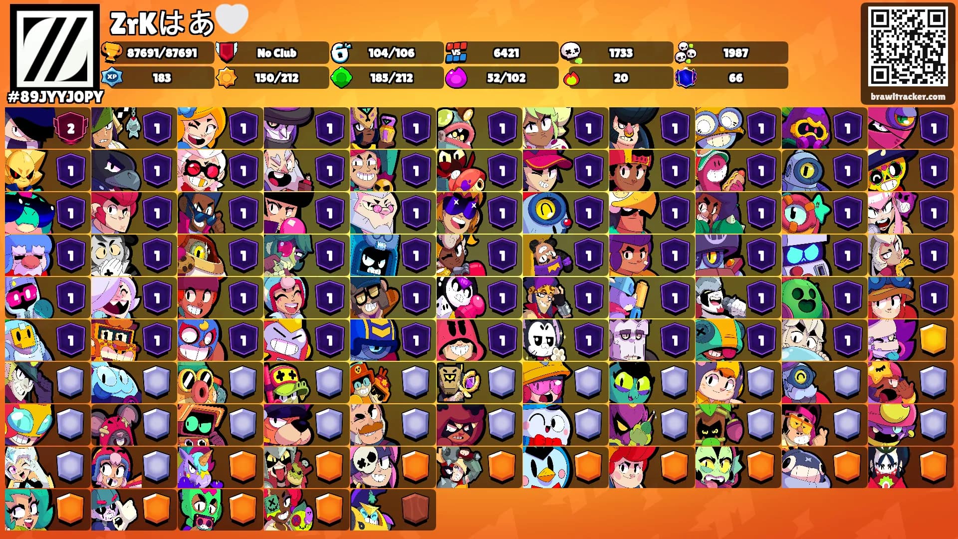 ZrKはあ🤍's Ranks