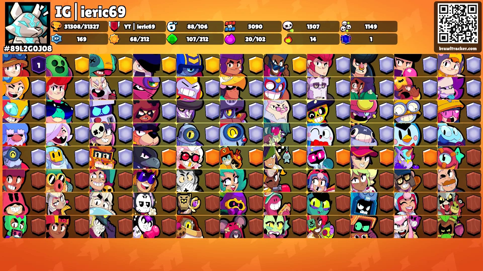 IG|ieric69's Ranks