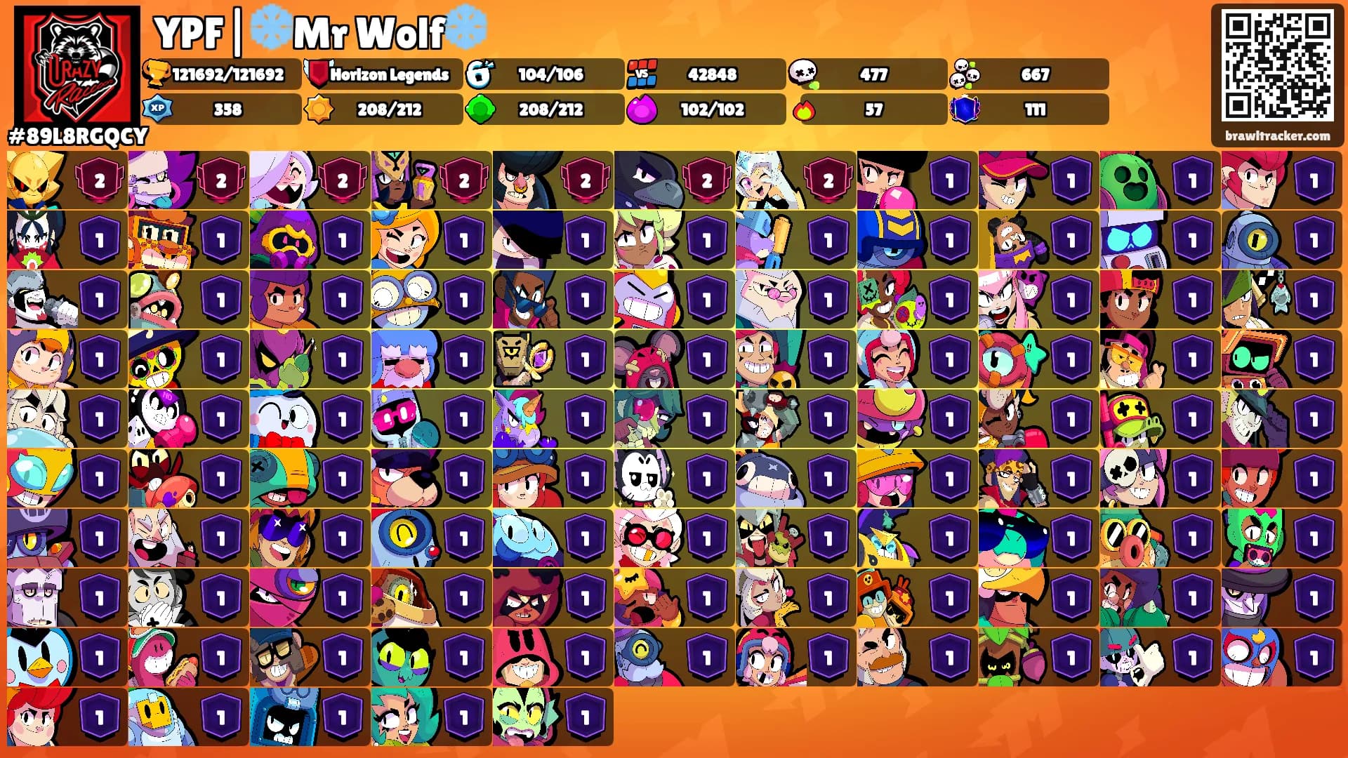 YPF|❄️Mr Wolf❄️'s Ranks