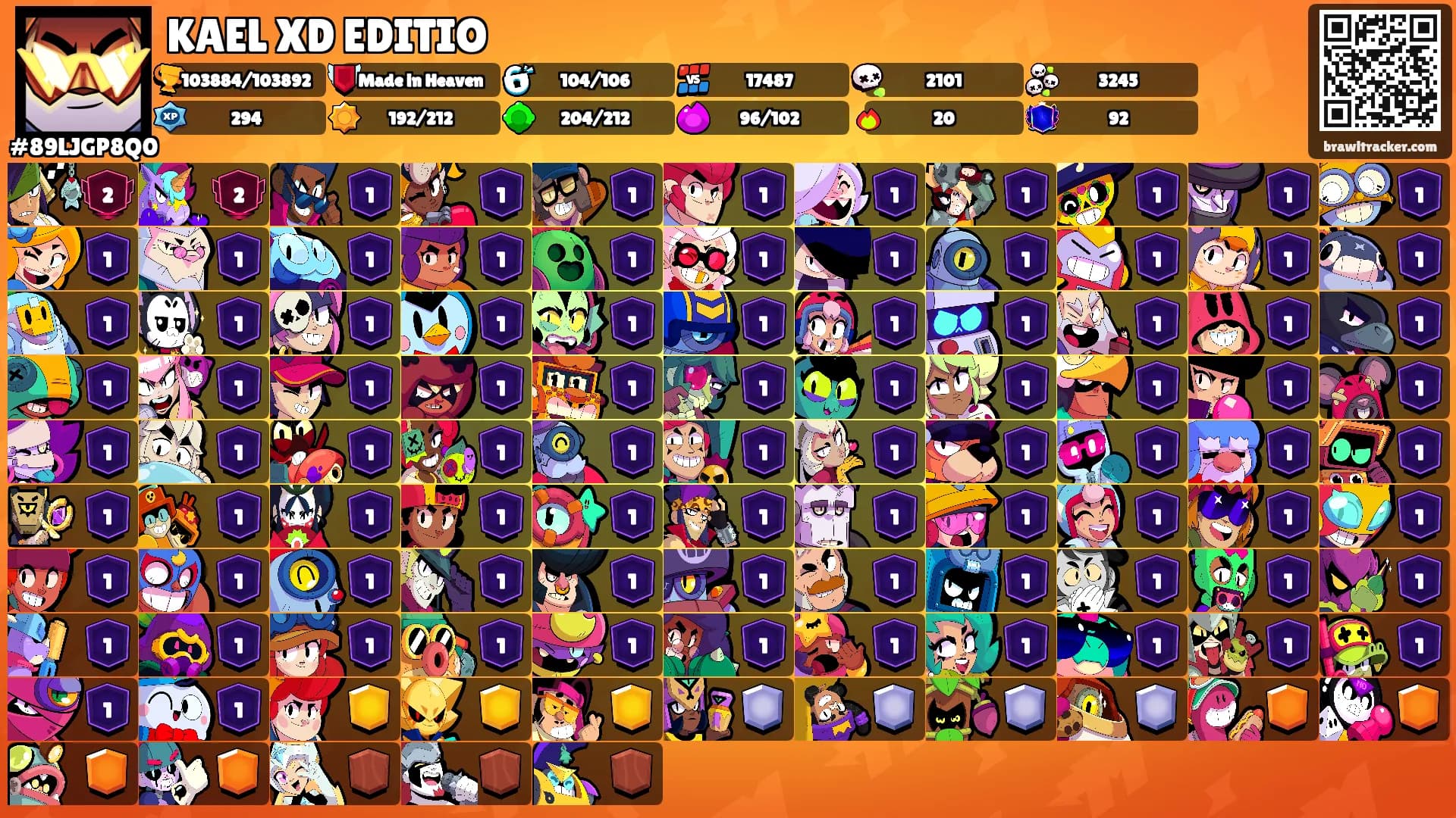 KAEL XD EDITIO's Ranks