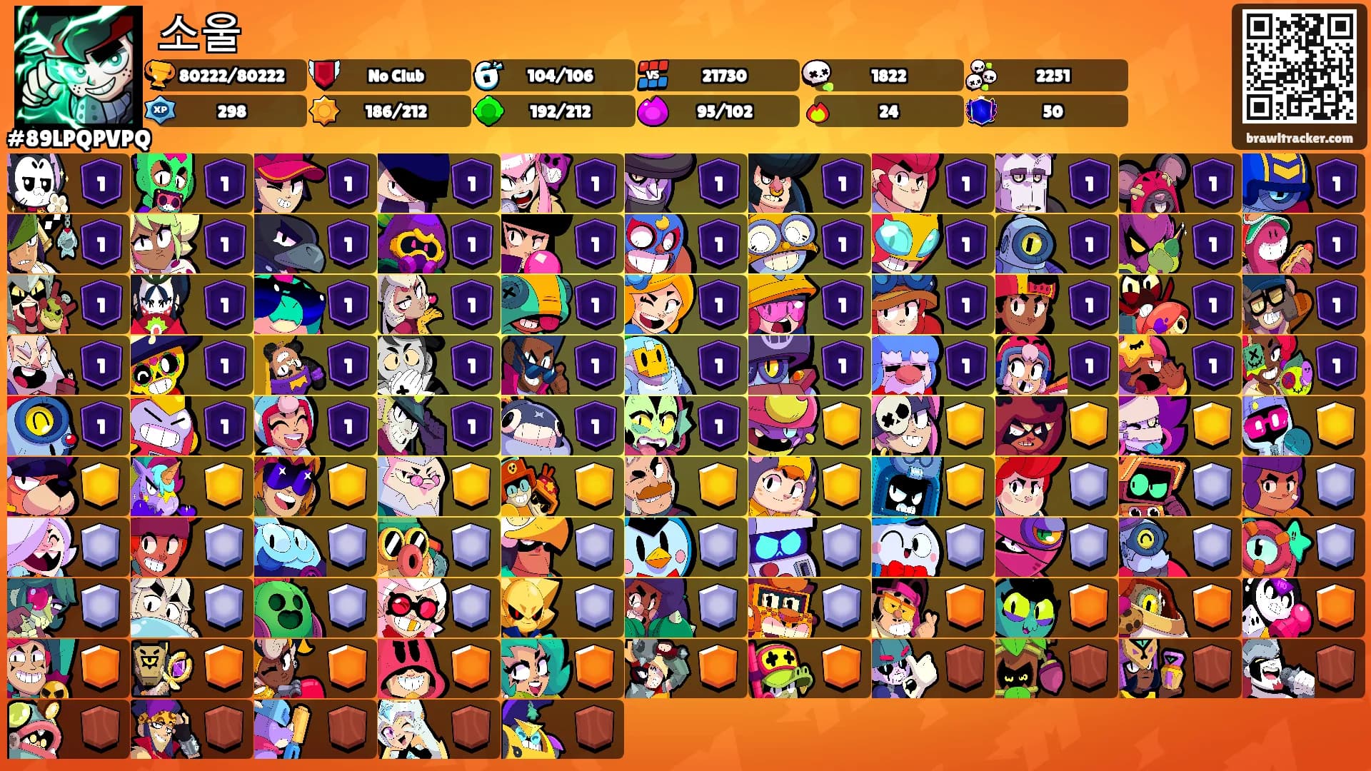 소울's Ranks