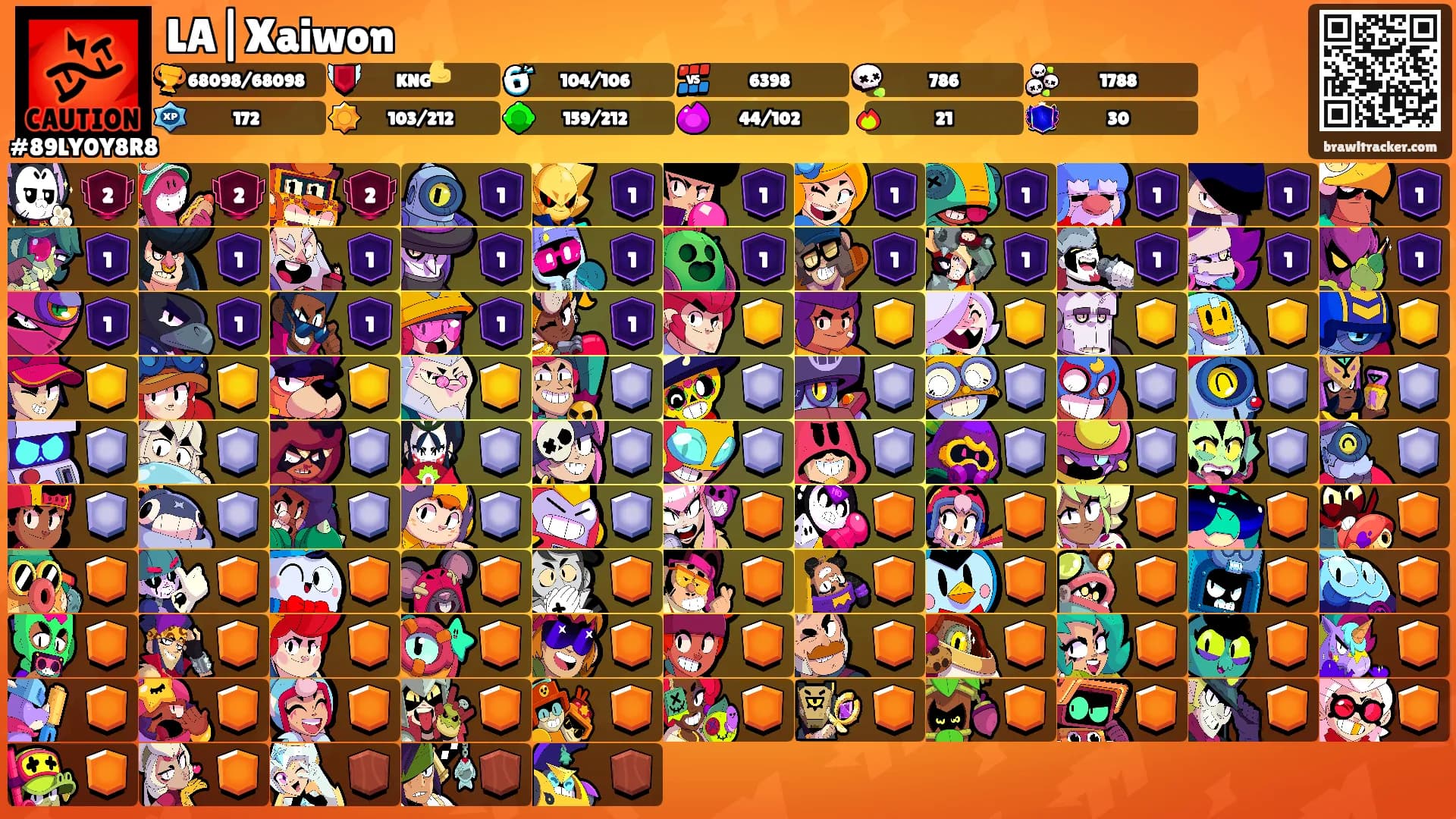LA|Xaiwon's Ranks