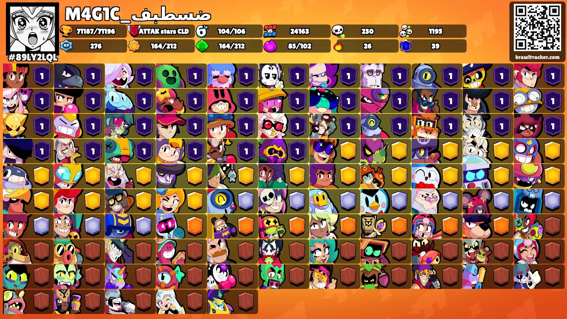 M4G1C_ضسطبف's Ranks