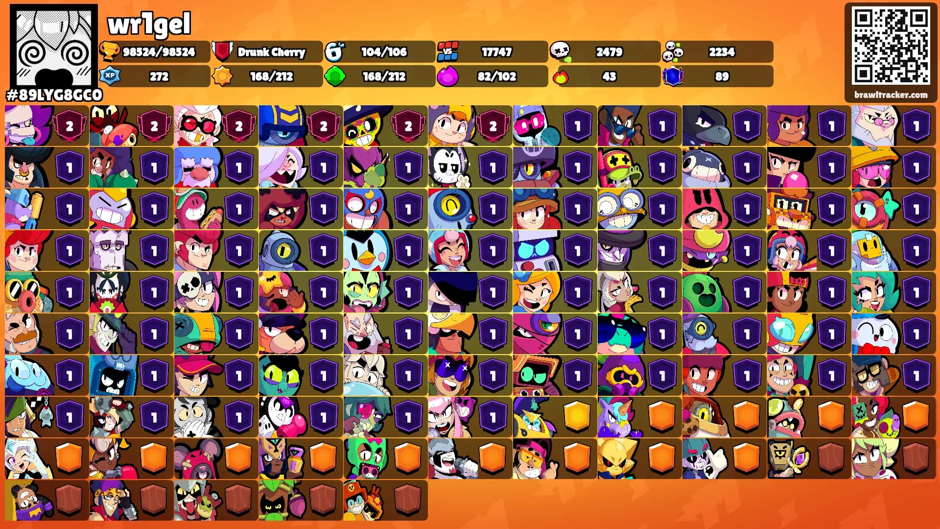 wr1gel's Ranks