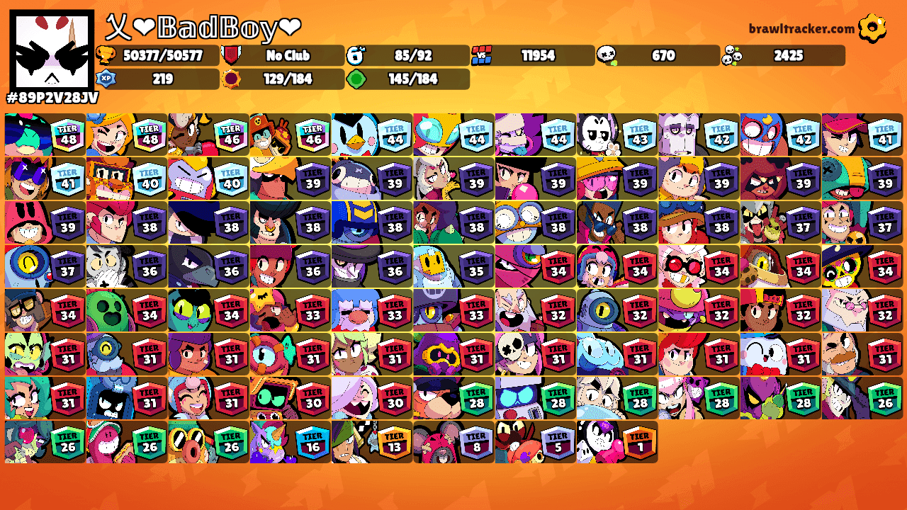 乂❤𝔹𝕒𝕕𝔹𝕠𝕪❤'s Ranks