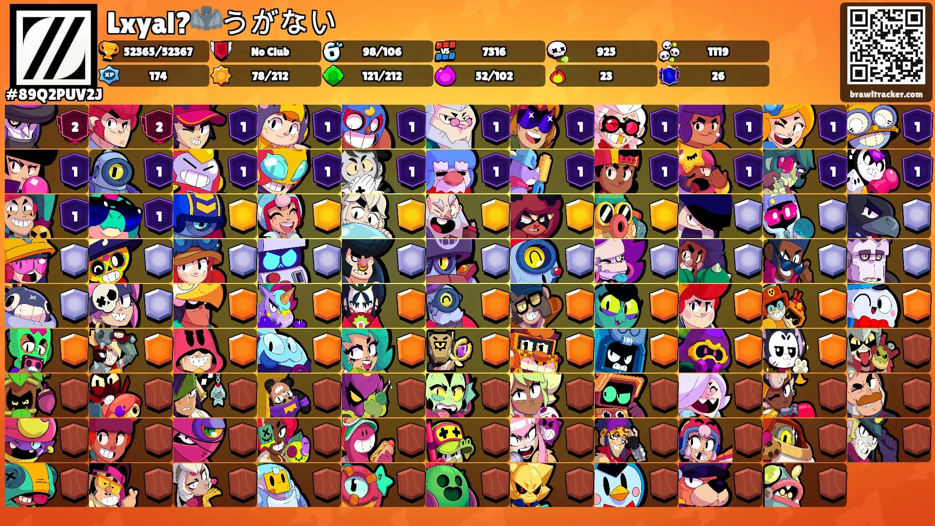 Lxyal?🦇うがない's Ranks