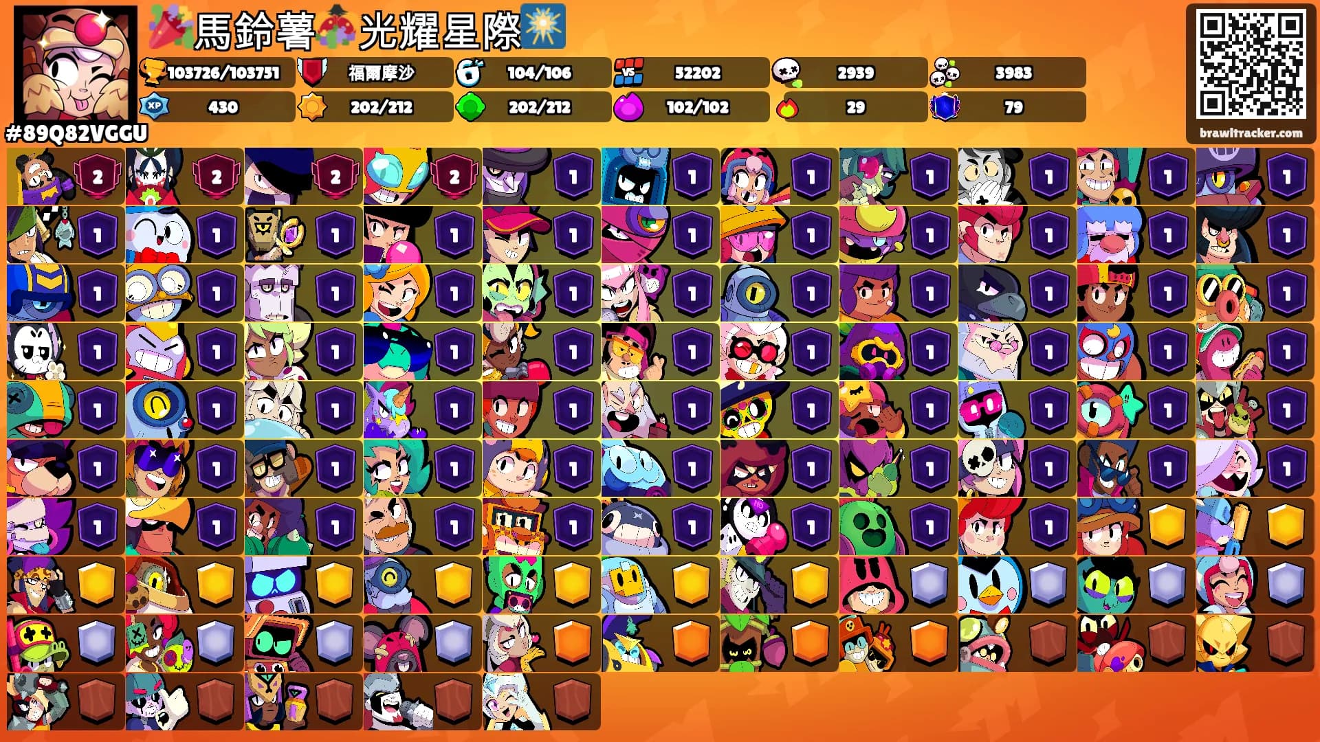 🎉馬鈴薯🎊光耀星際🎆's Ranks