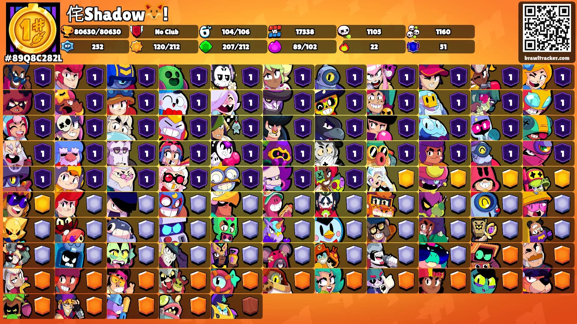 侘Shadow🦊!'s Ranks