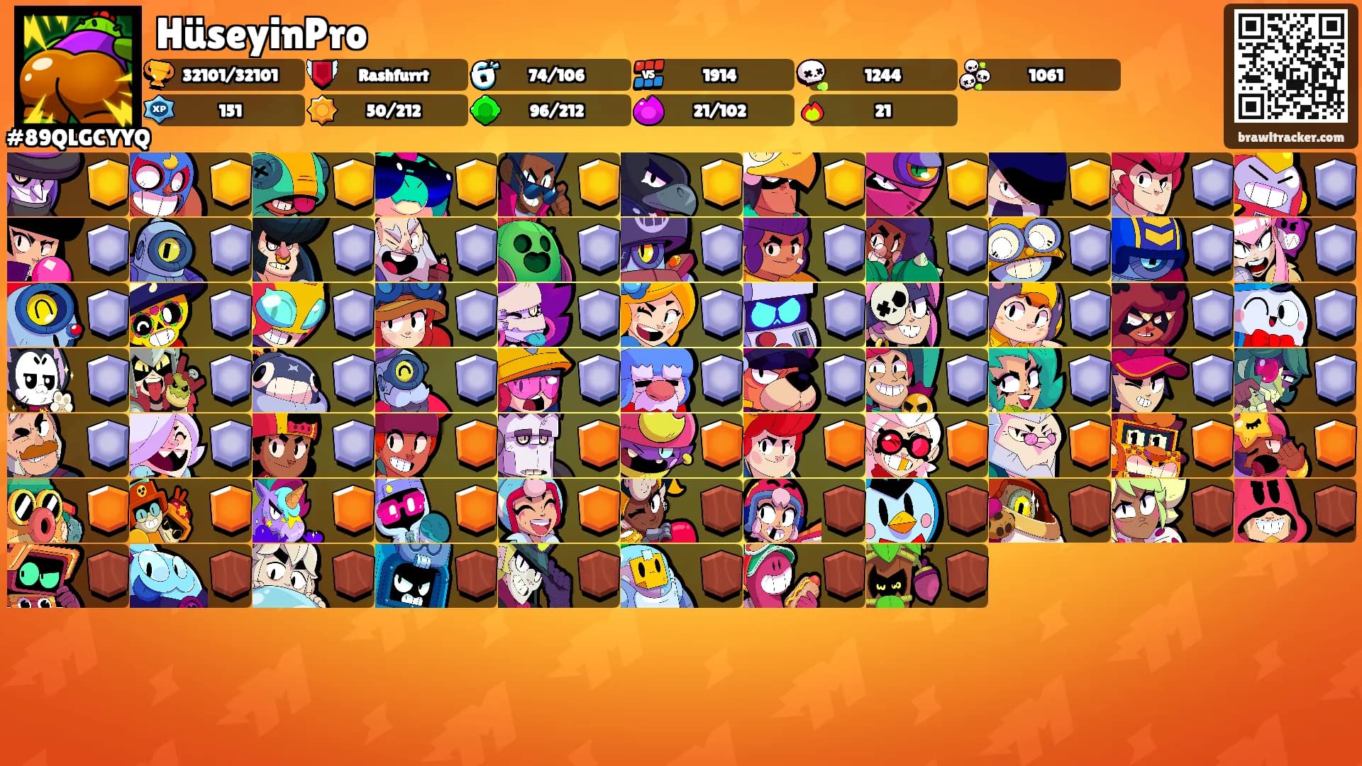 HüseyinPro's Ranks
