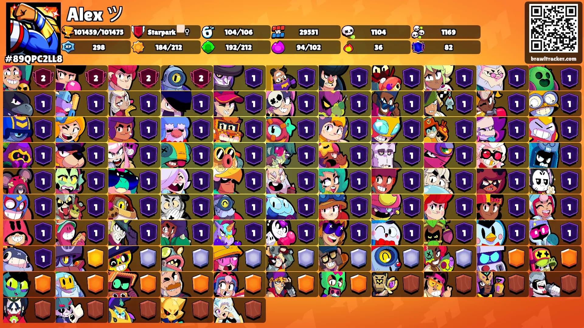 Alex ツ's Ranks