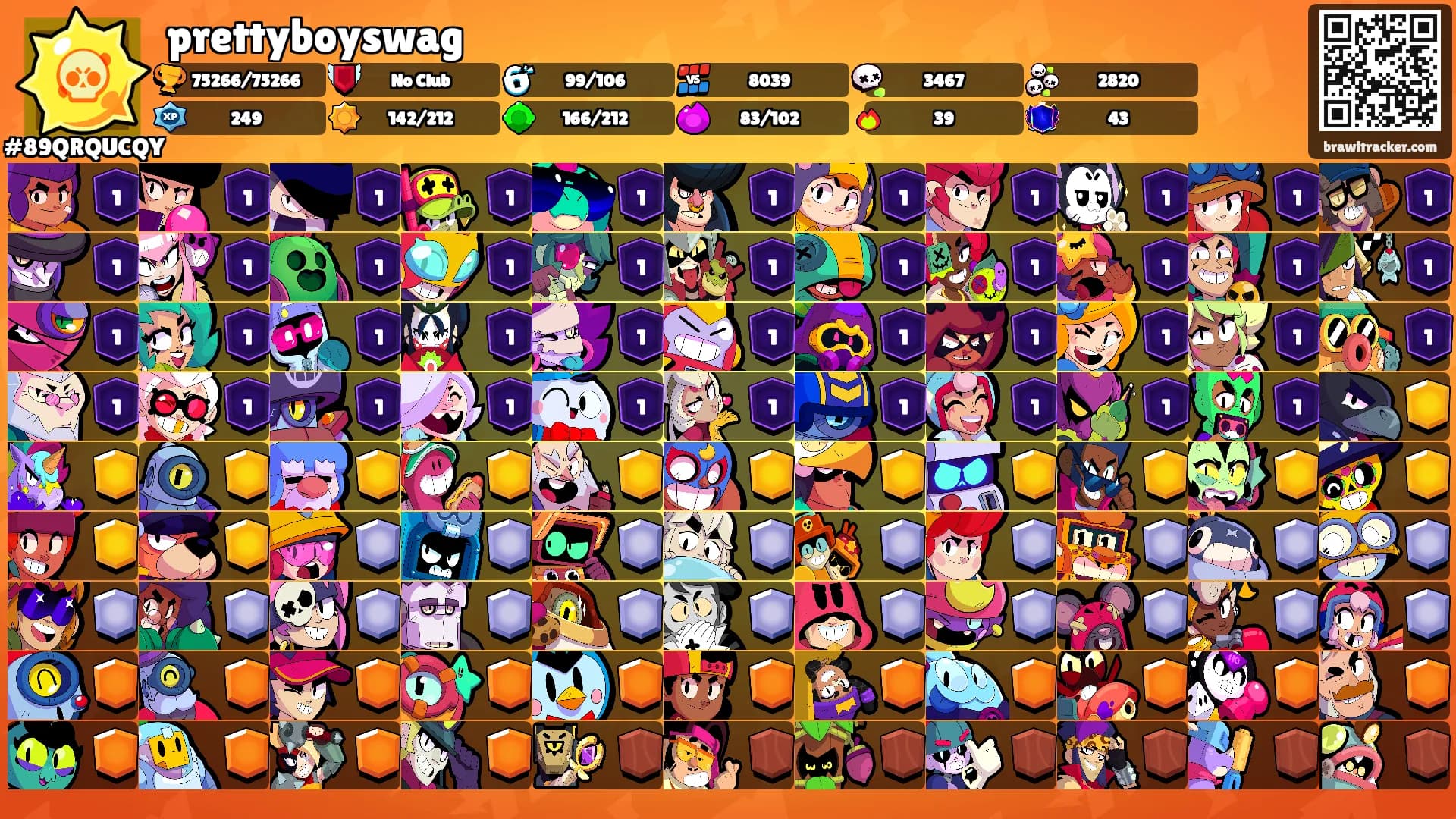 prettyboyswag's Ranks