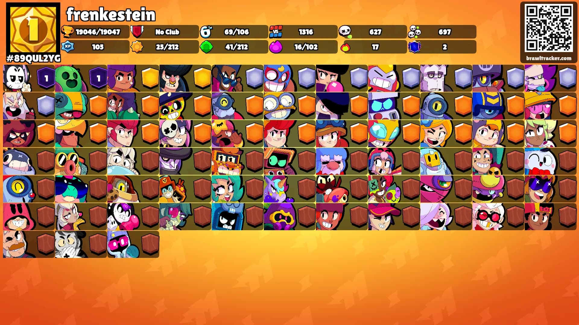 frenkestein's Ranks