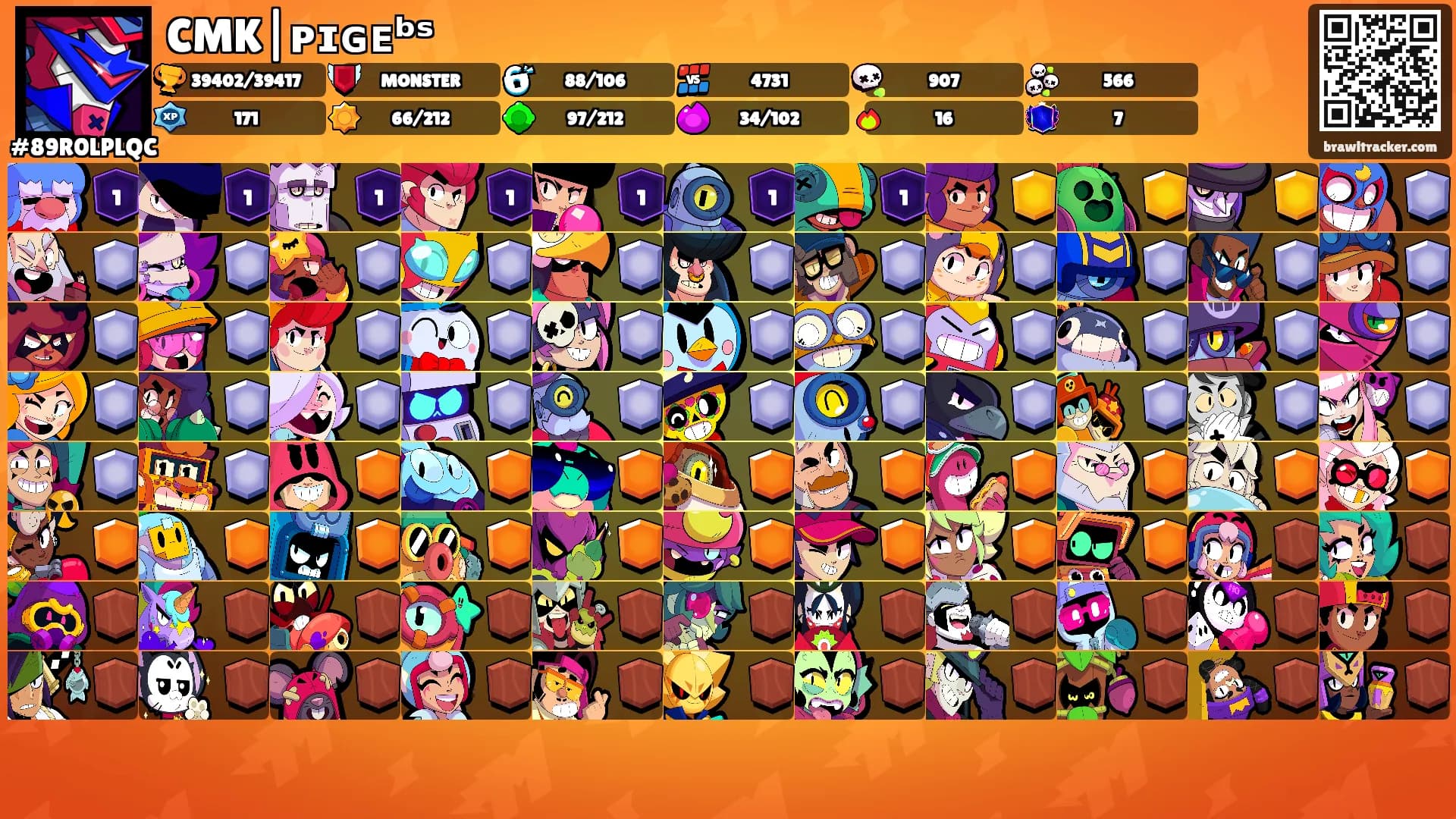 CMK|ᴘɪɢᴇᵇˢ's Ranks