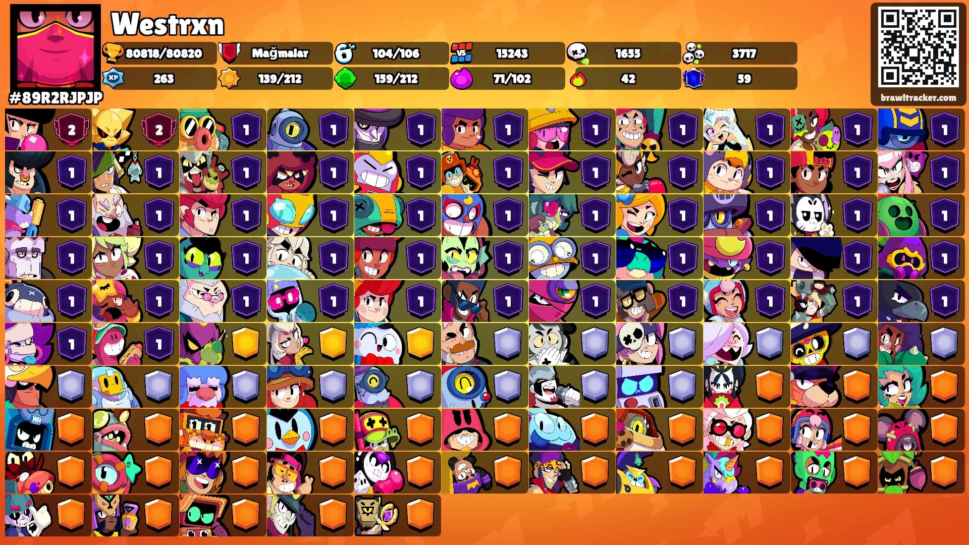 Westrxn's Ranks