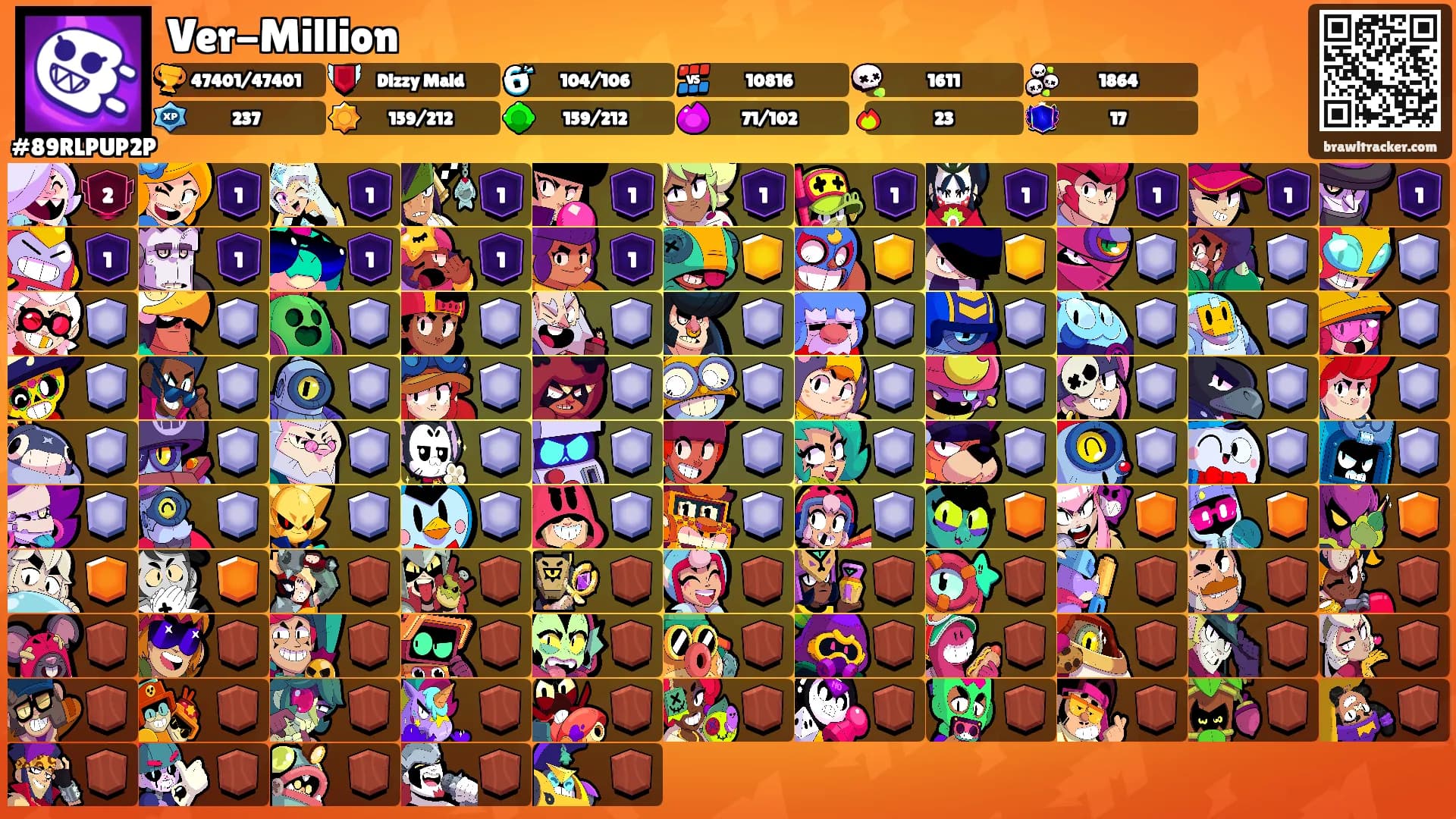 Ver-Million's Ranks