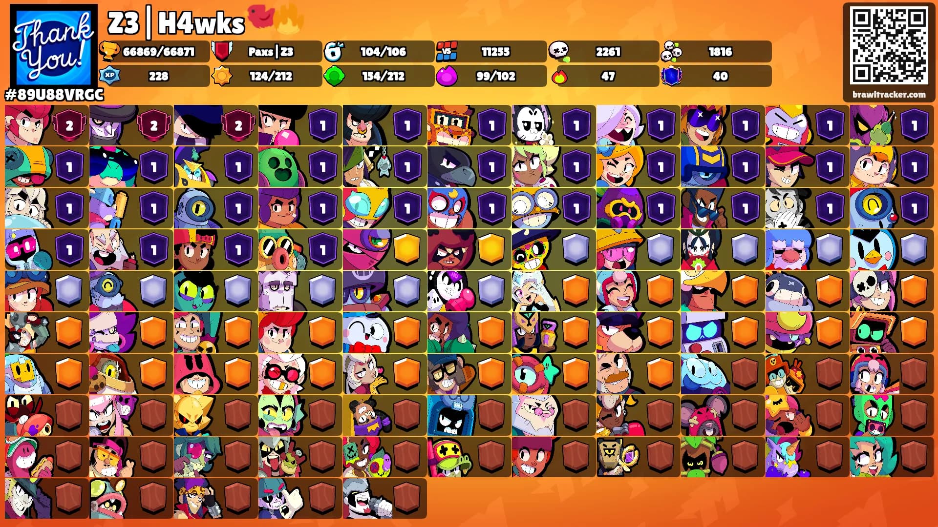 Z3|H4wks🐦‍🔥's Ranks