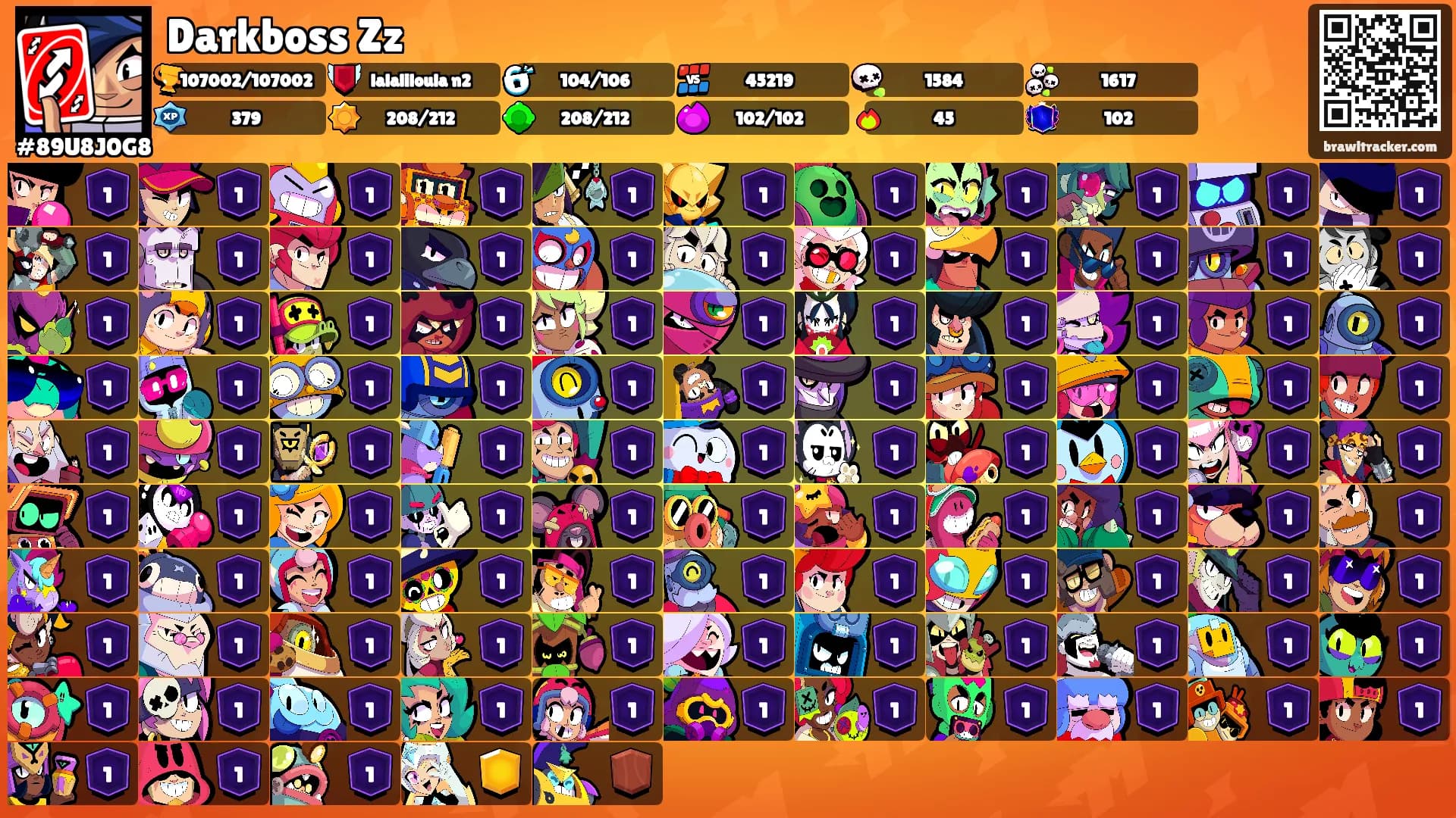 Darkboss Zz's Ranks