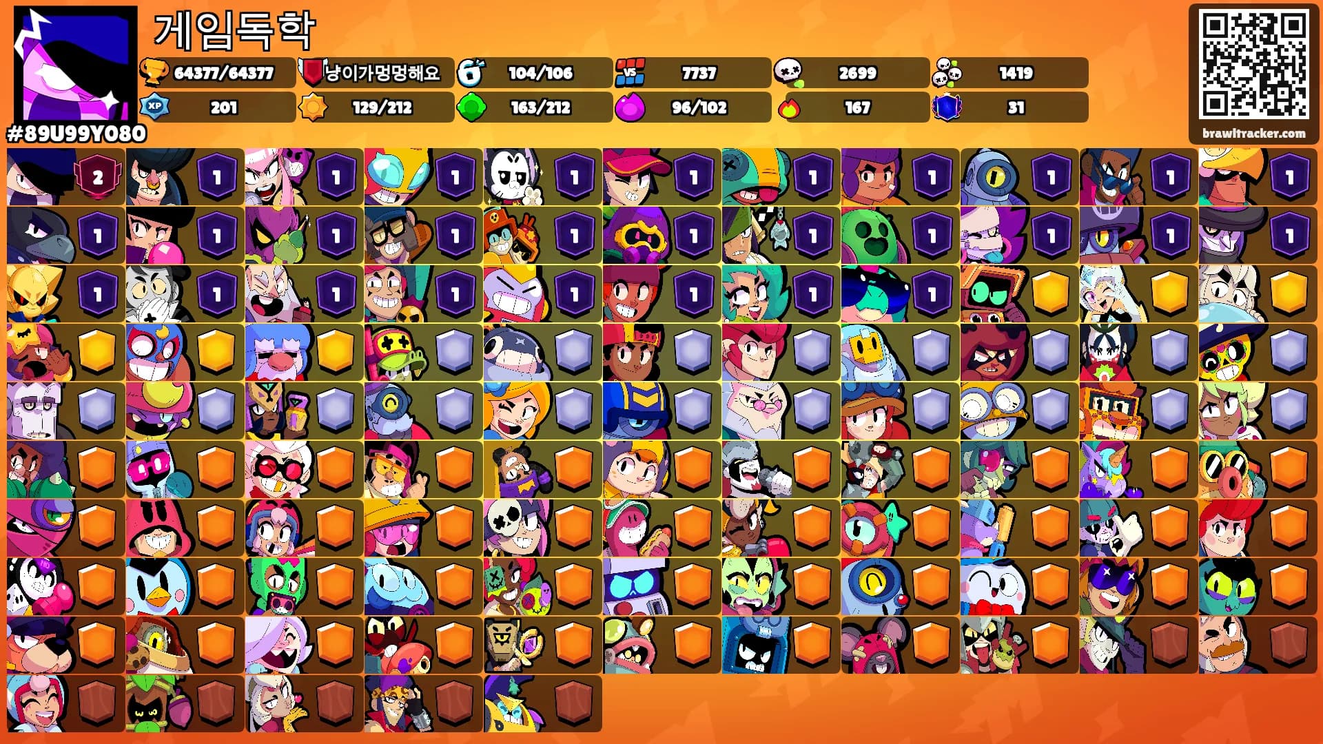 게임독학's Ranks