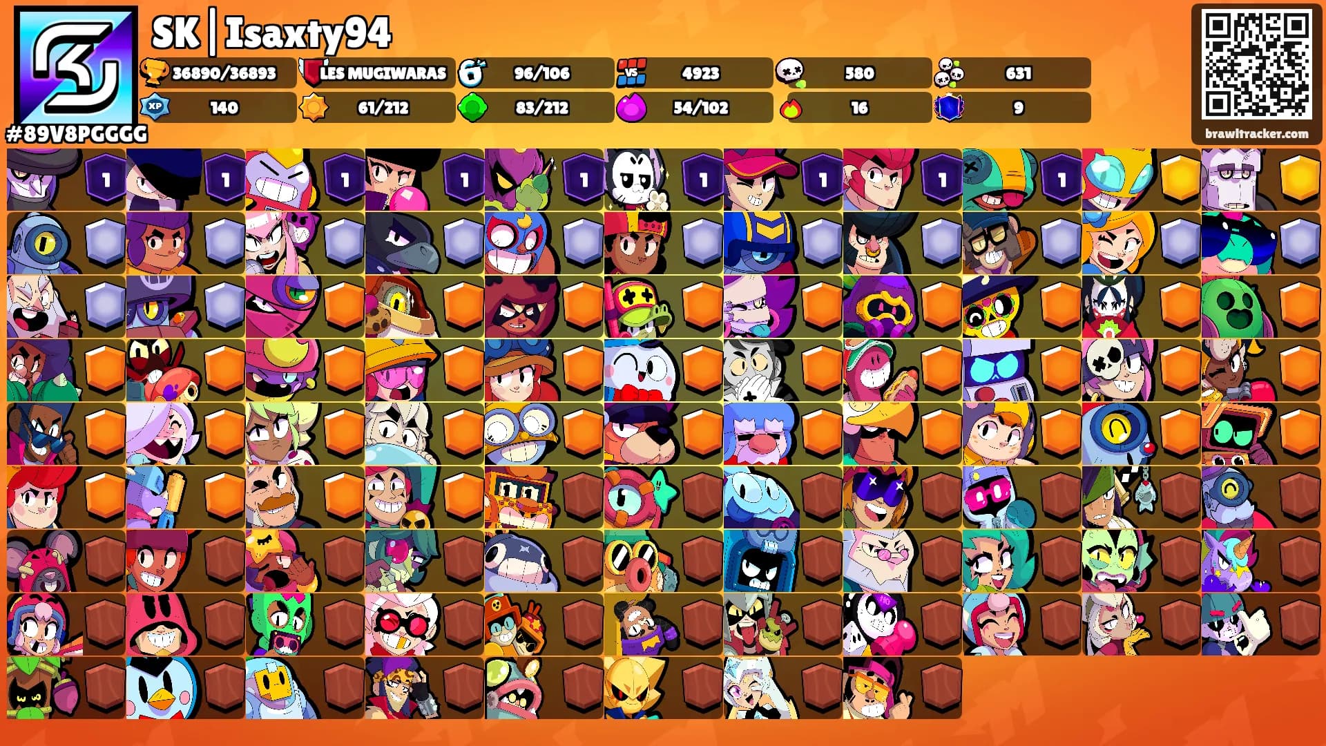 SK|Isaxty94's Ranks