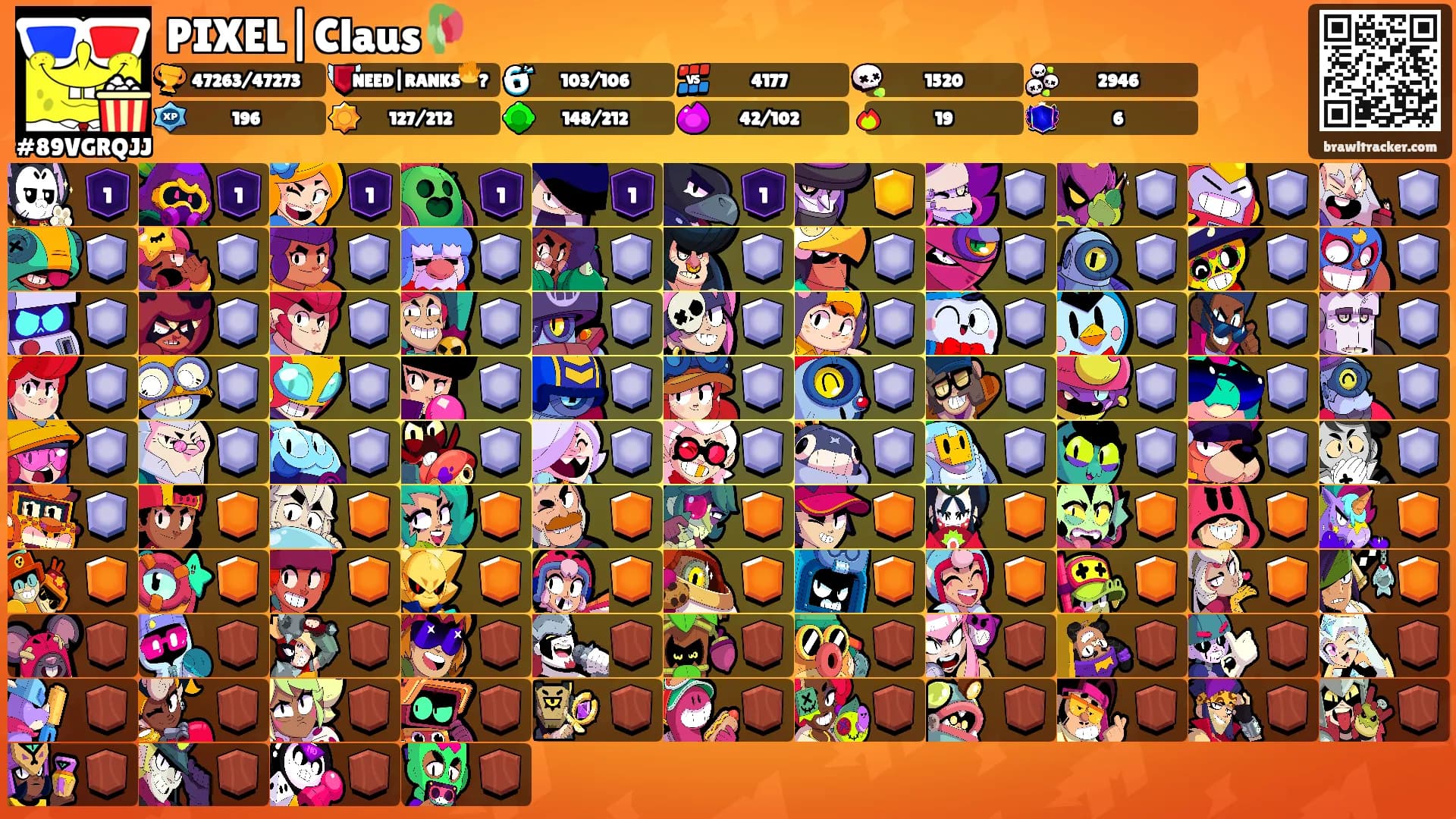 PIXEL|Claus🥀's Ranks