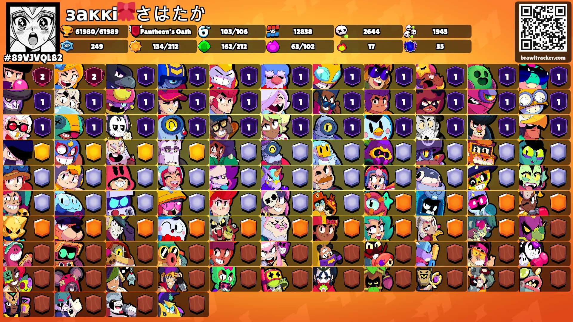 заккi🎀さはたか's Ranks