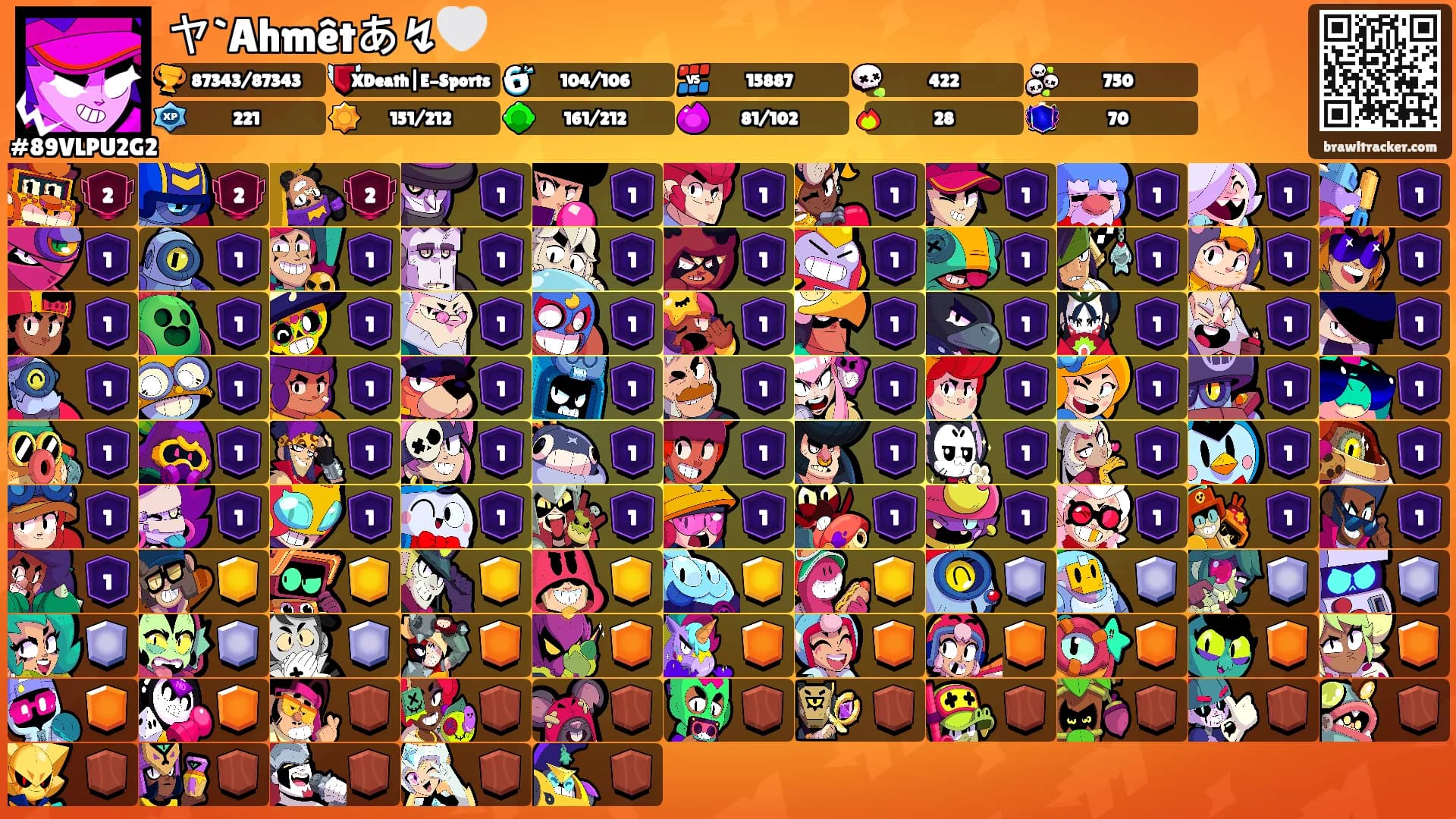 ヤ`Ahmêtあ↯🤍's Ranks