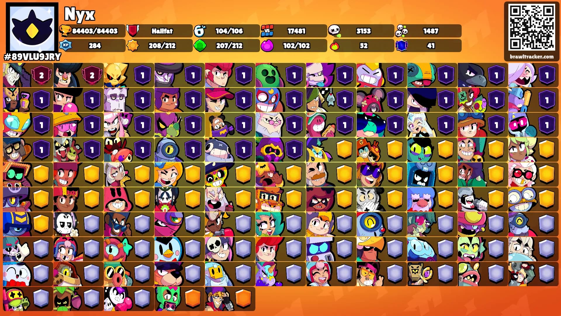 Nyx's Ranks