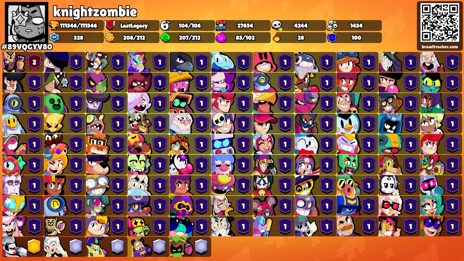 knightzombie's Ranks