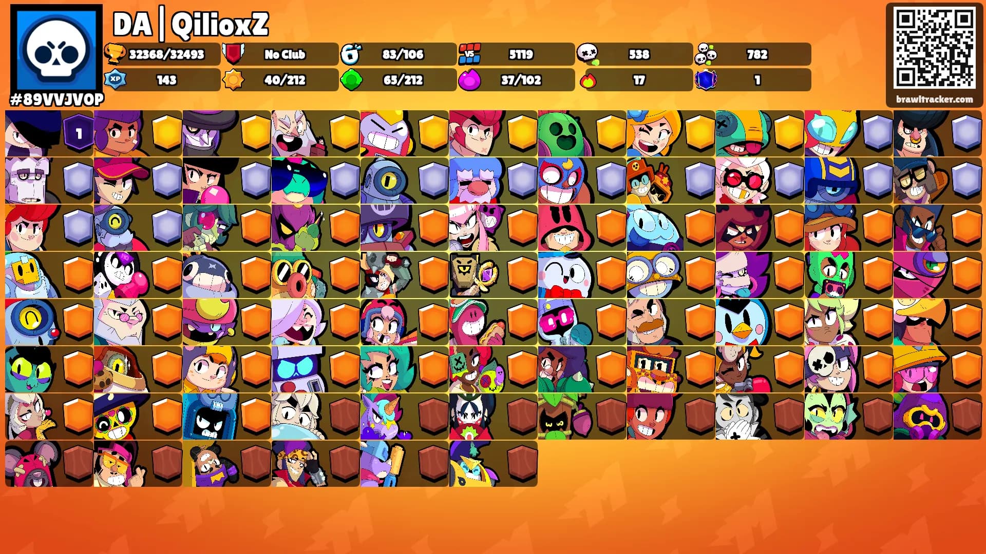 DA|QilioxZ's Ranks