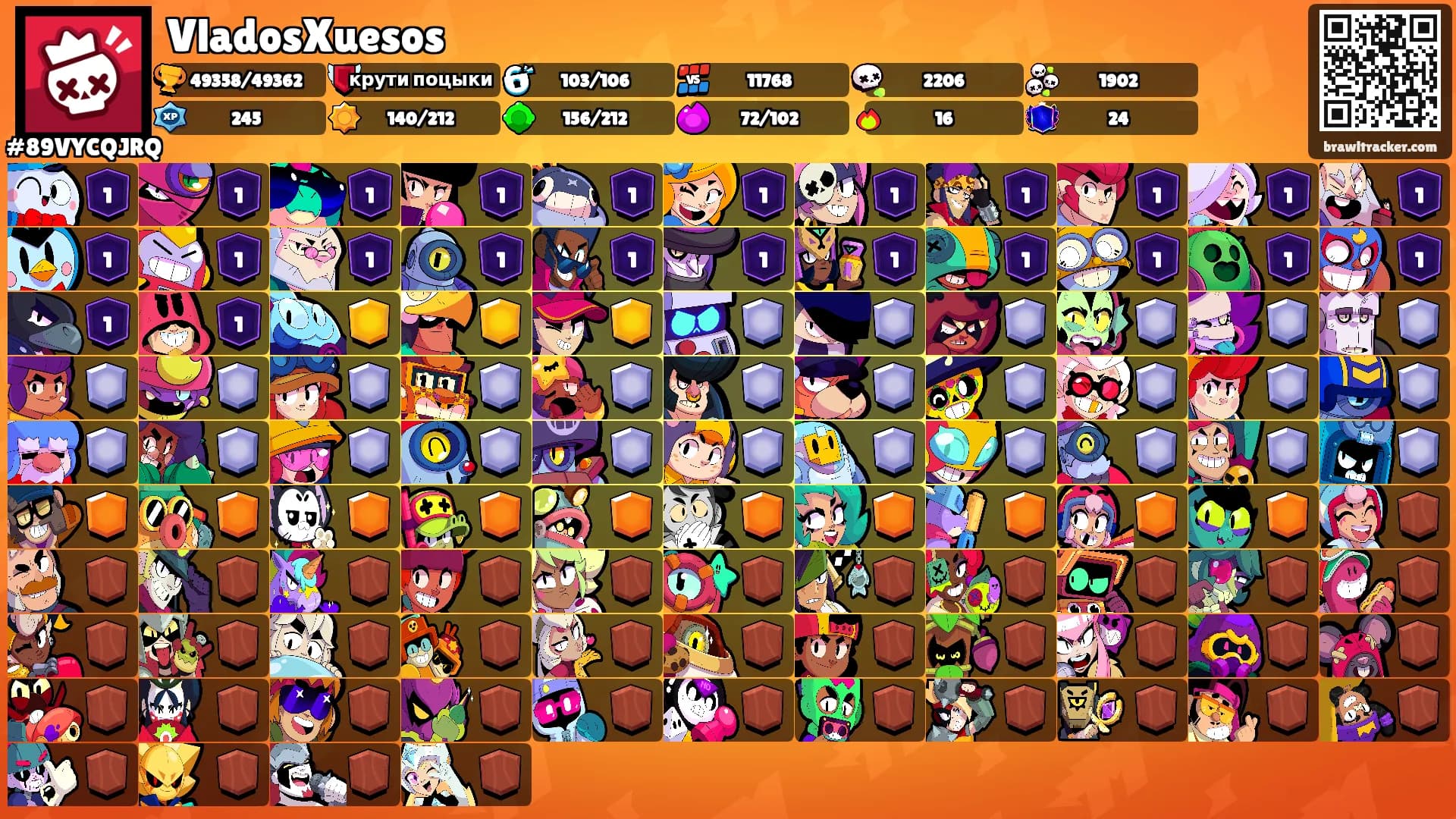 VladosXuesos's Ranks