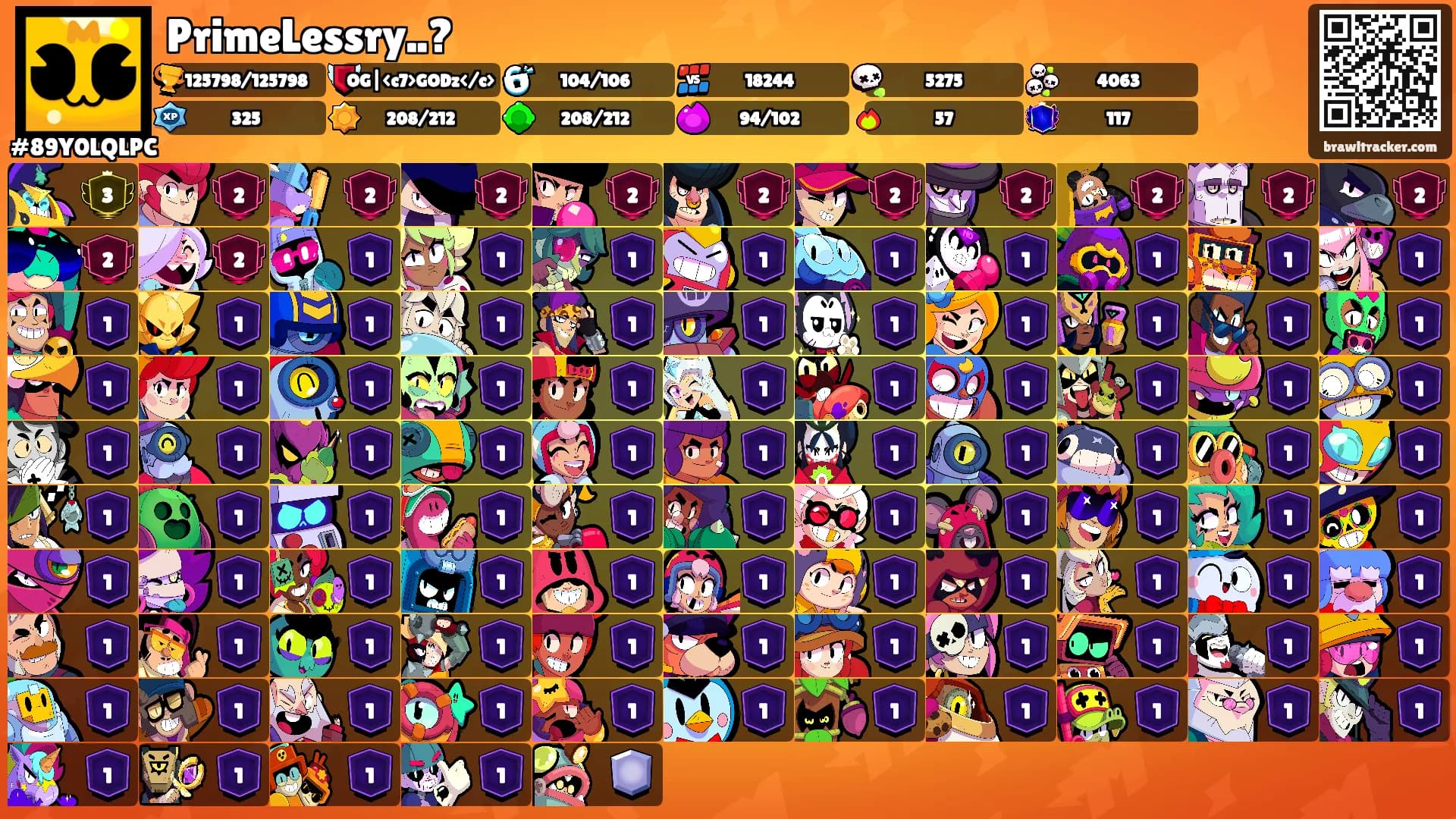 PrimeLessry..?'s Ranks