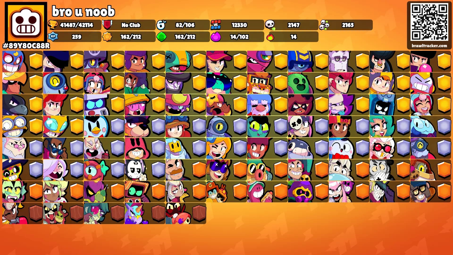 bro u noob's Ranks