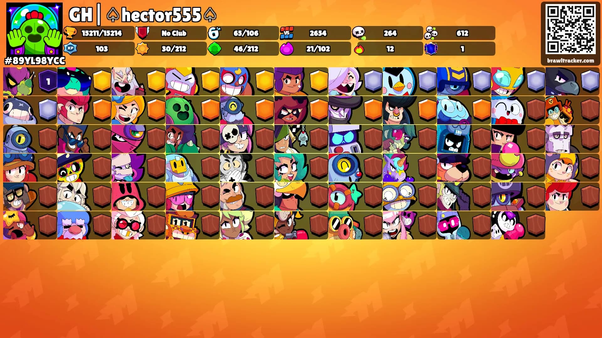 GH|♤hector555♤'s Ranks