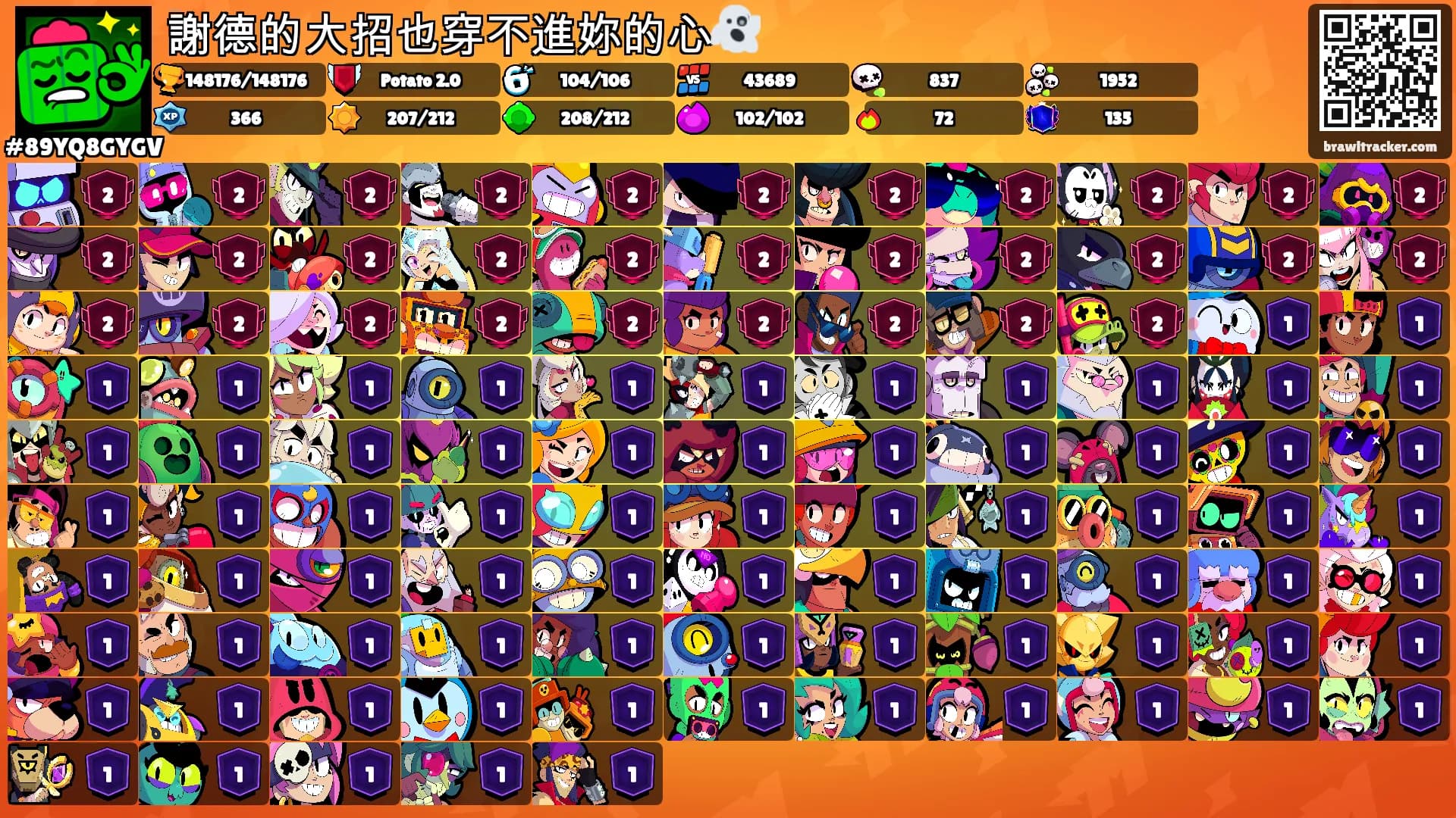 謝德的大招也穿不進妳的心👻's Ranks