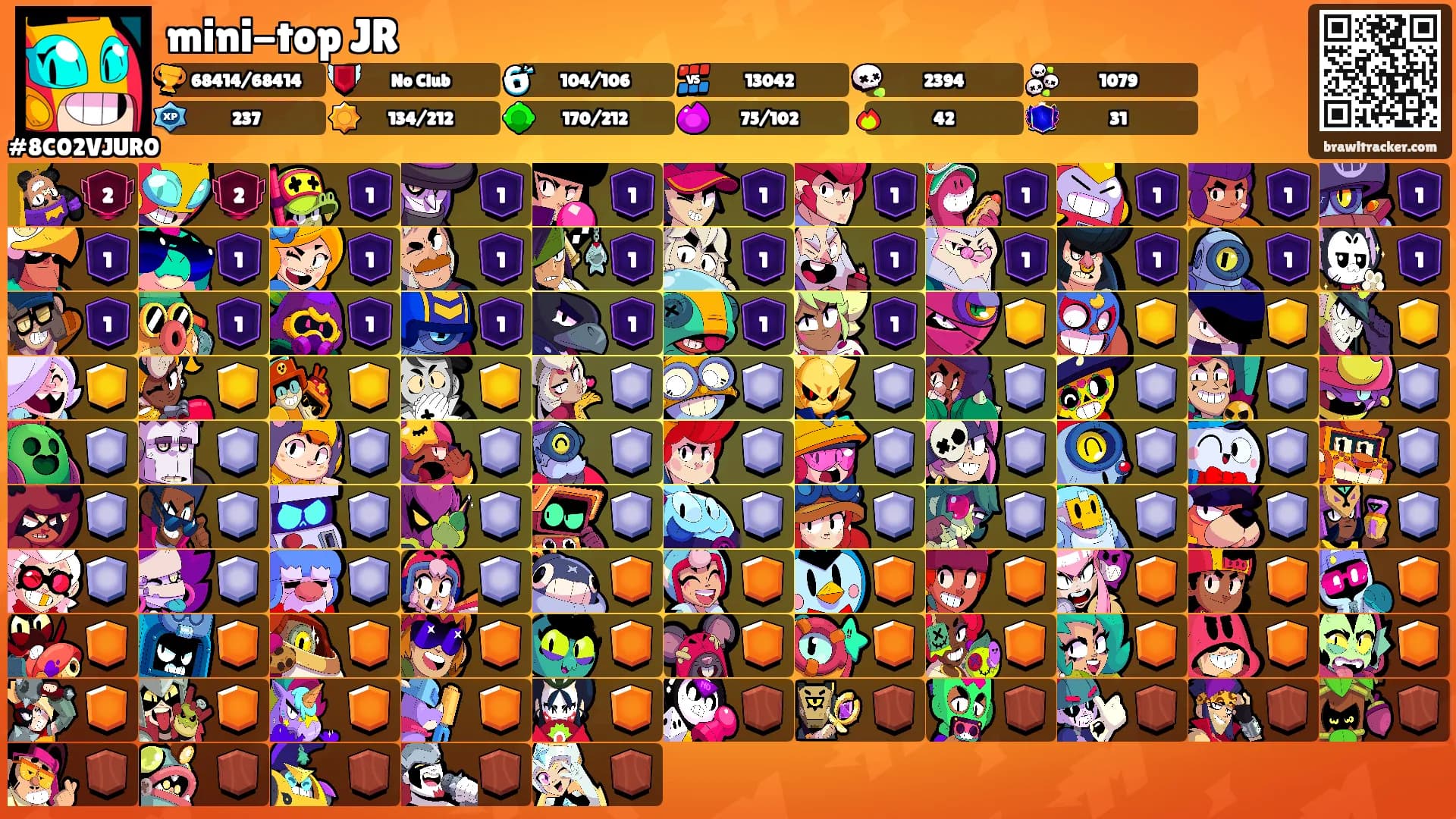 mini-top JR's Ranks