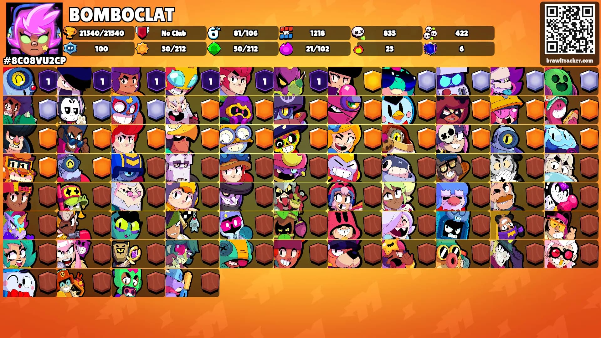 BOMBOCLAT's Ranks