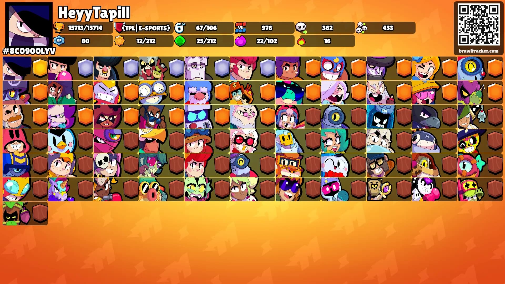 HeyyTapill's Ranks