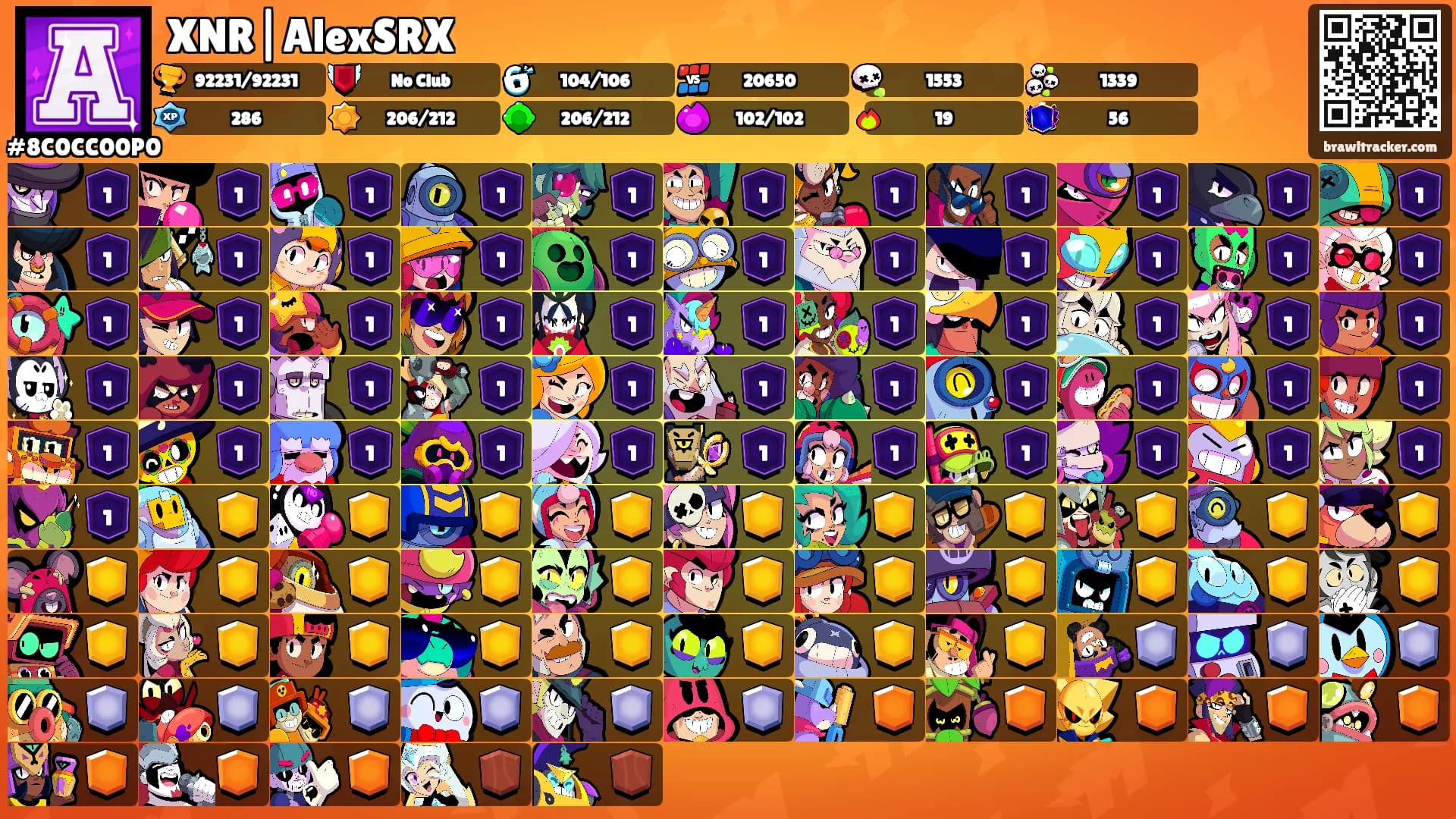 XNR|AlexSRX's Ranks