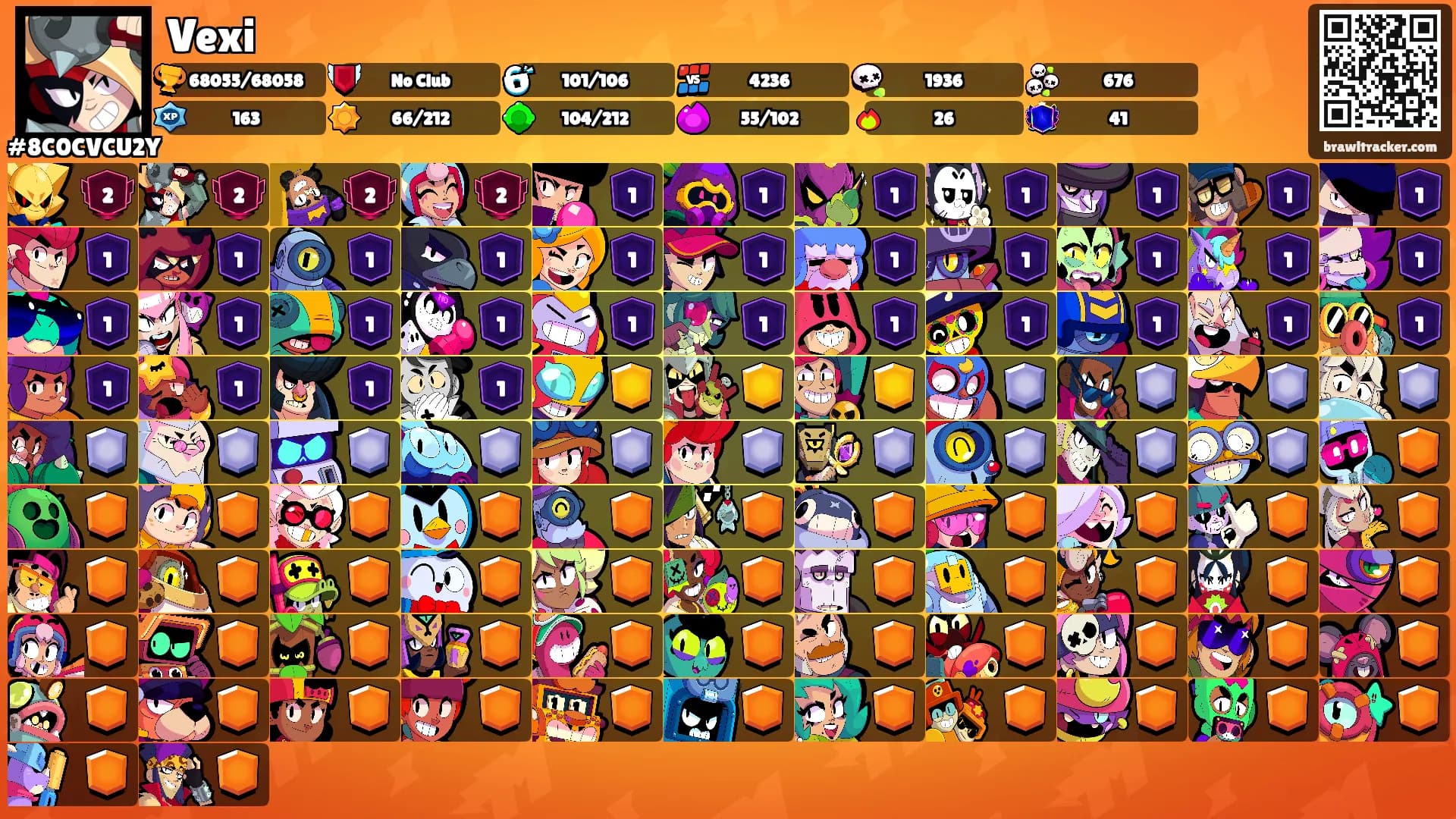 Vexi's Ranks