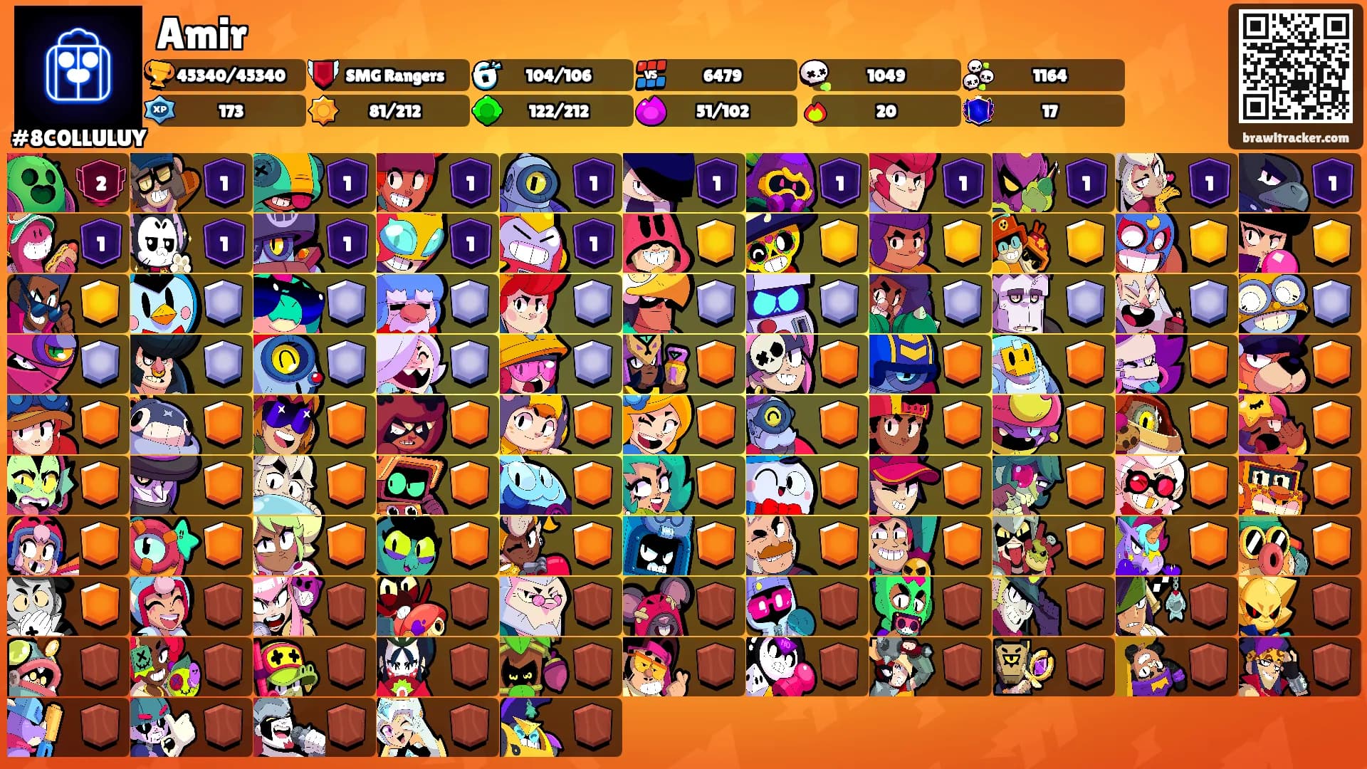 Amir's Ranks
